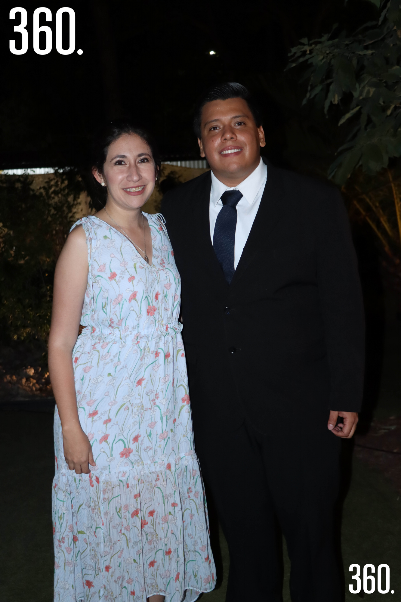 $!Maru Canales y Luis García.