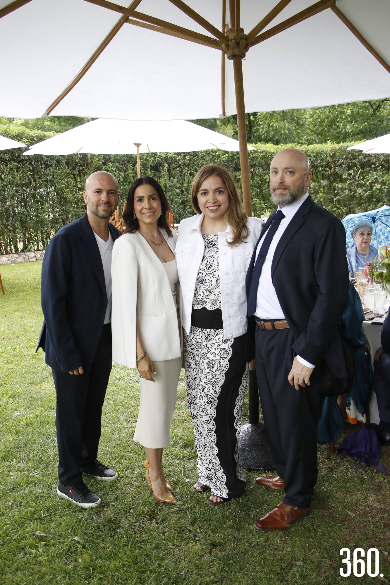 $!Ramiro González, Georgina Escobar, Paulina Mata y Lyle Perkins.