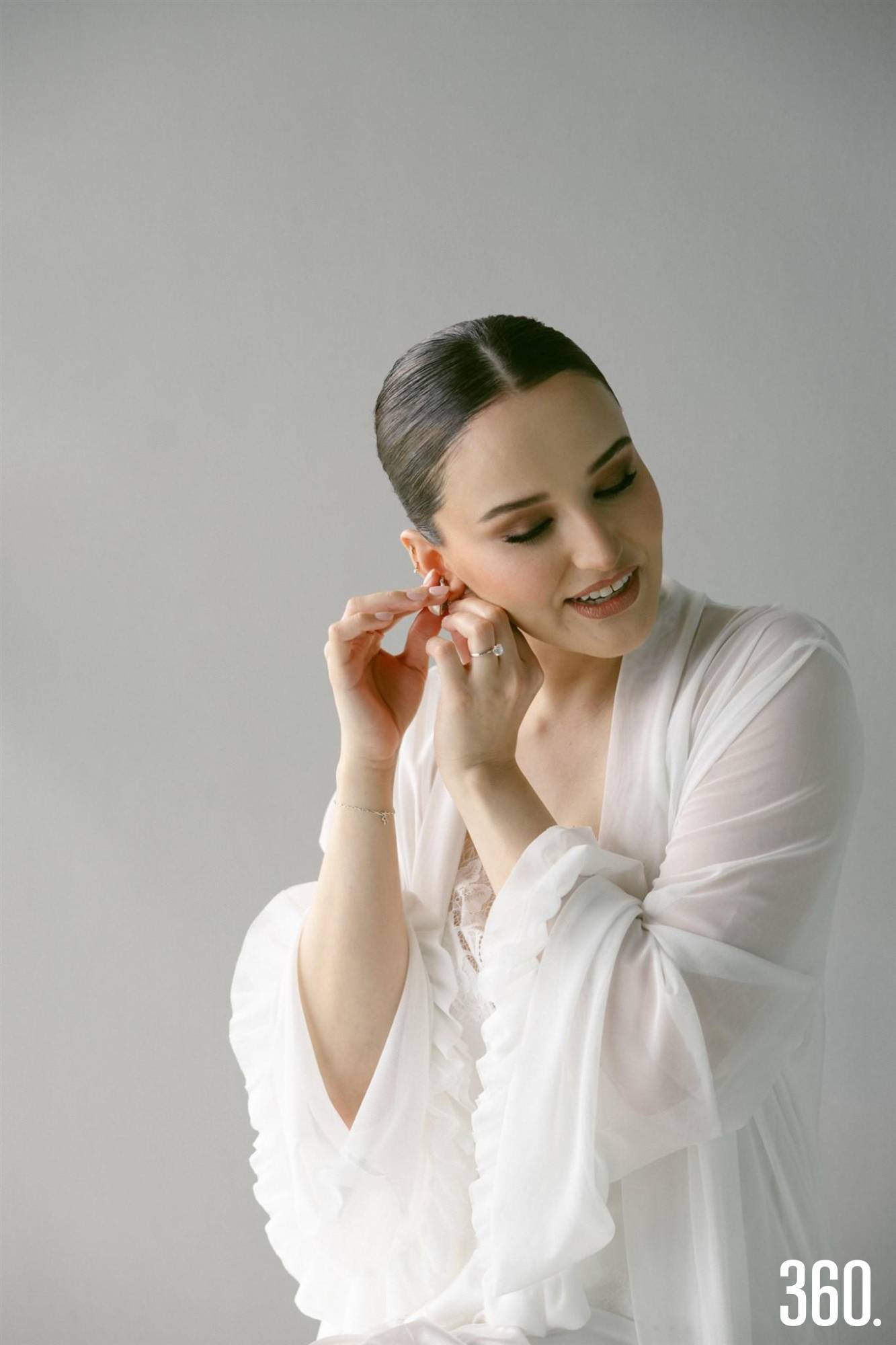 $!Mariana, en los últimos detallles antes de llegar al altar.