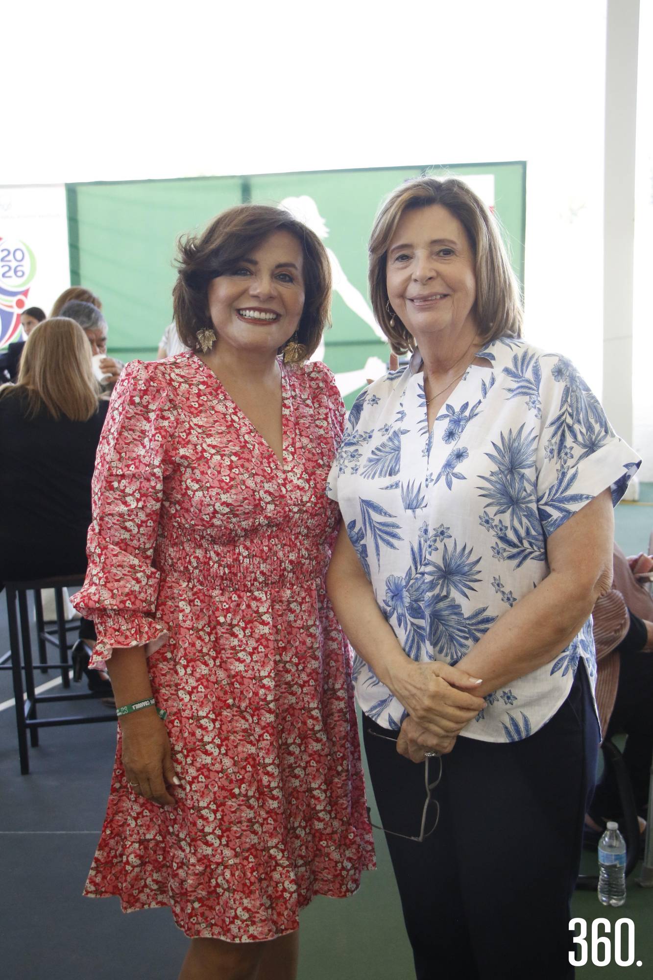 $!Olga Durón y Catalina González de Díaz.
