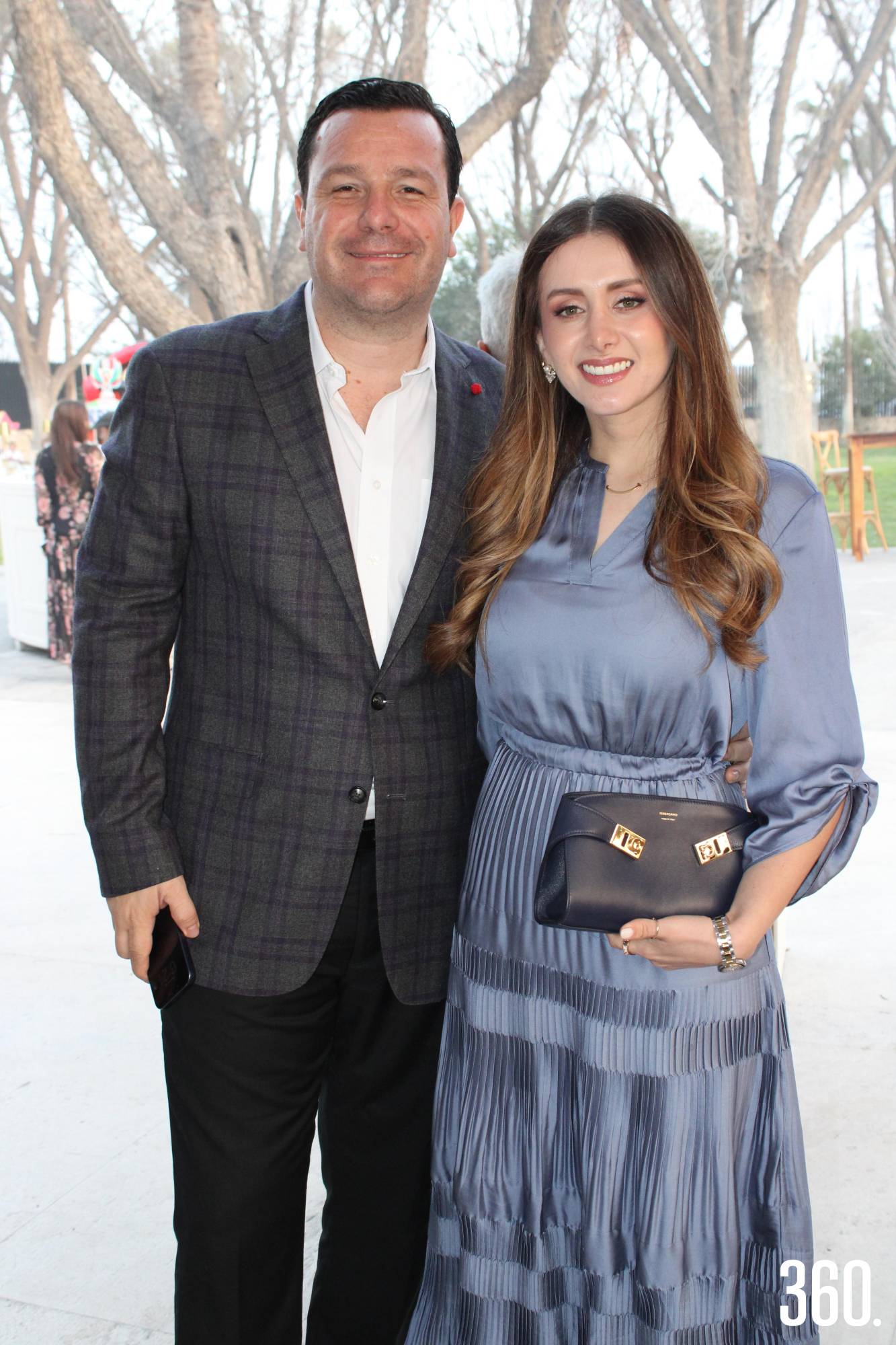 $!Federico Fernández y Paulina Rosales.