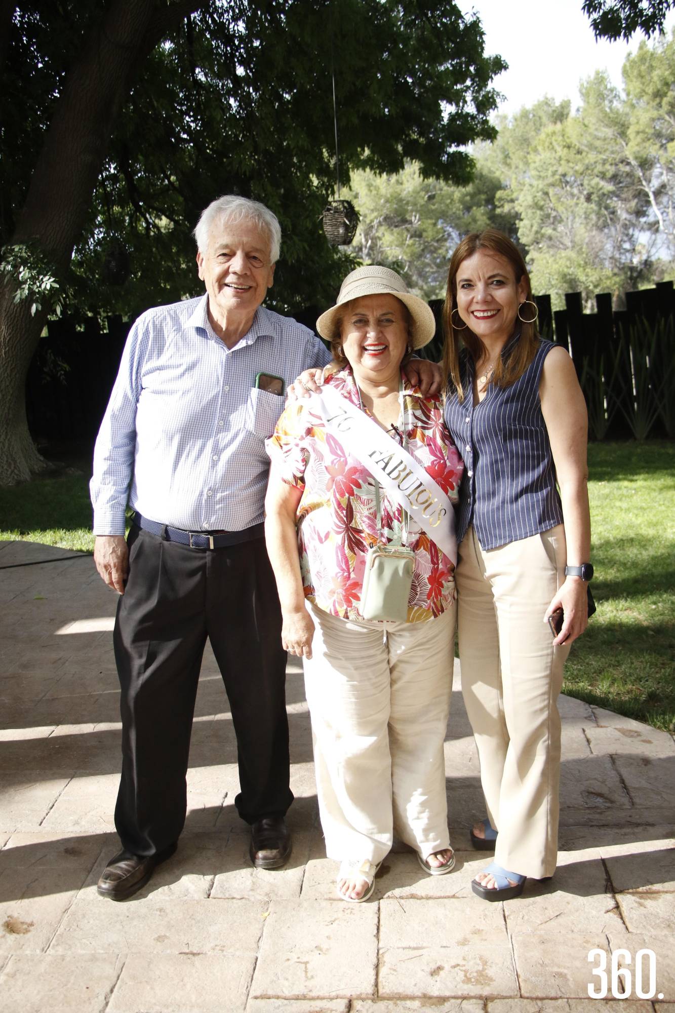 $!Javier Castañeda, Pita Dewey y Gloria Castañeda.