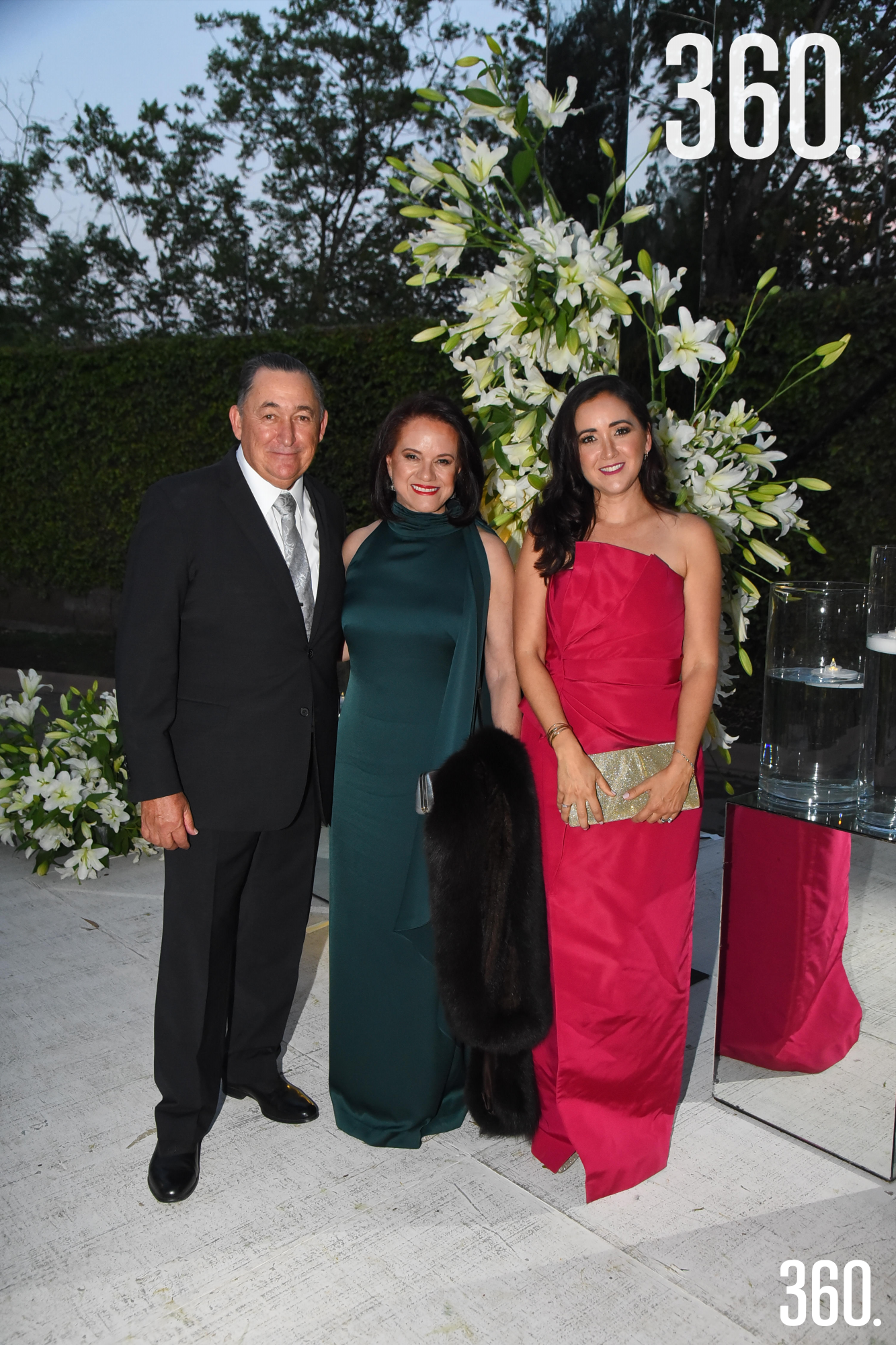 $!Isidro López, Lourdes Naranjo y Sofía López.