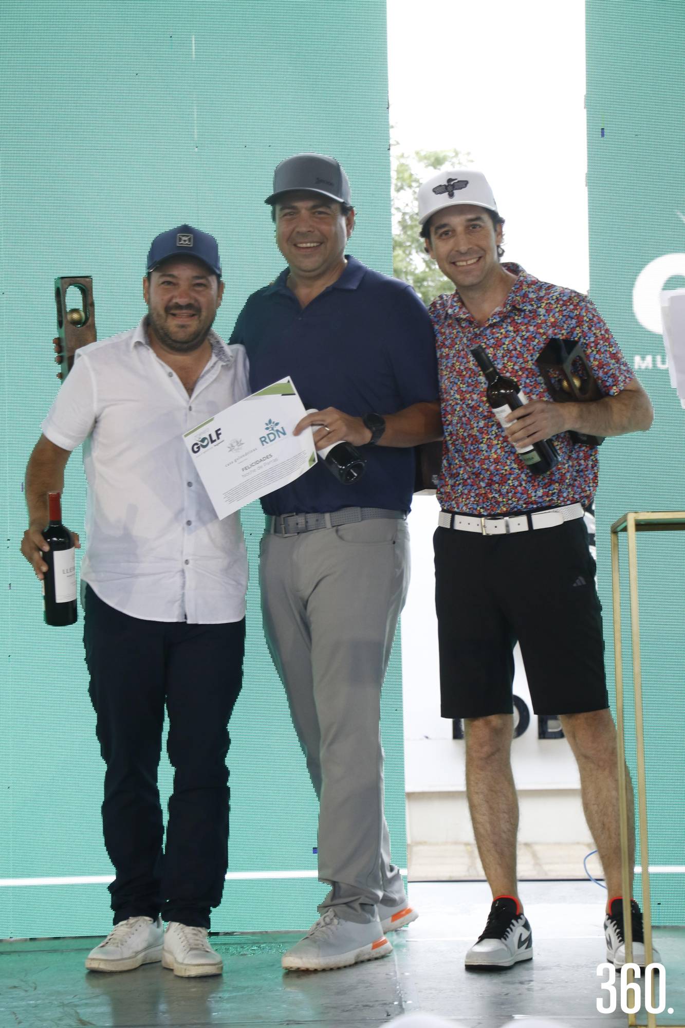 $!Carlos Narváez, Luis Gutiérrez y David Aguirre, 1er lugar general.