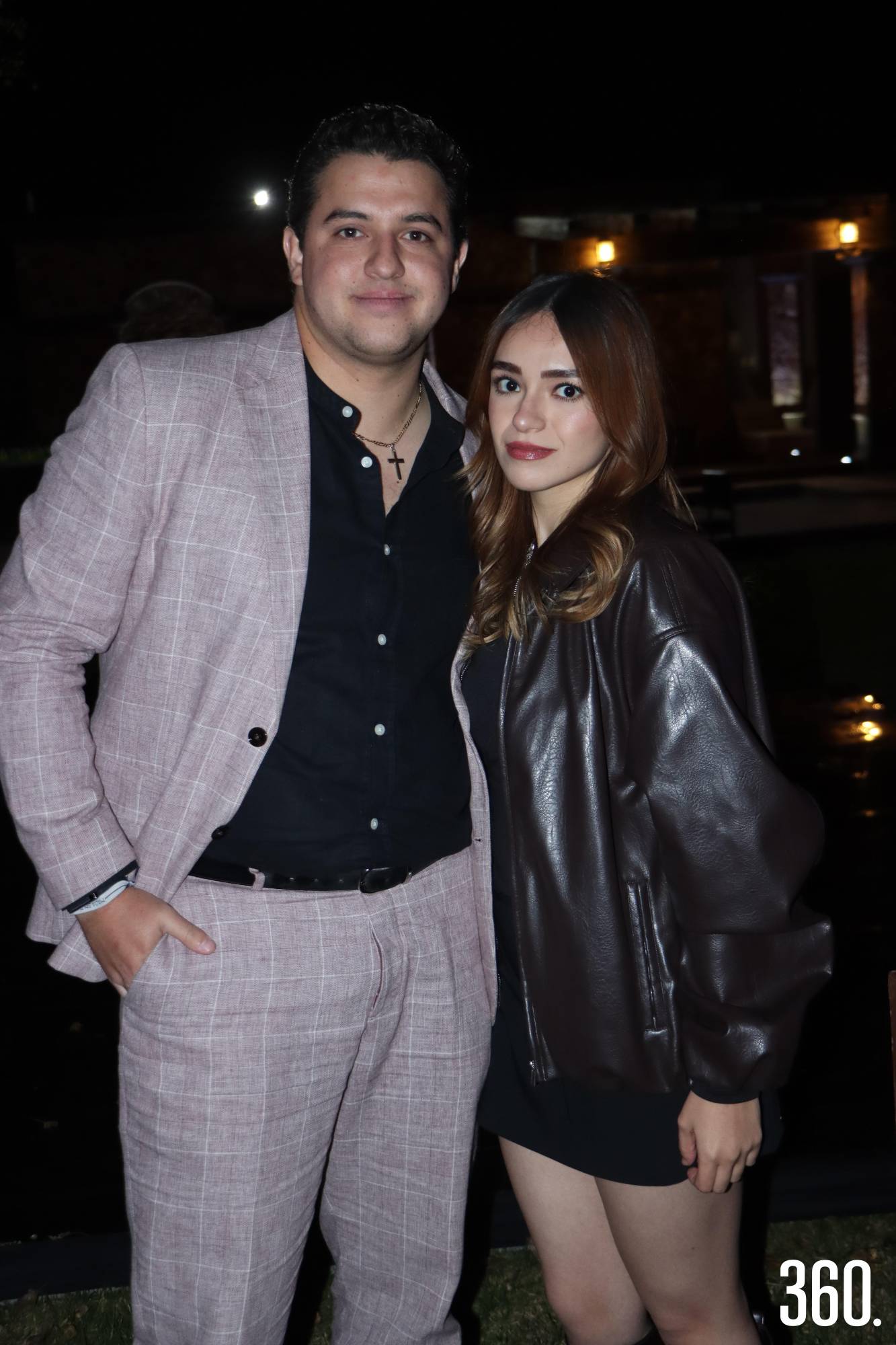 $!José Octavio García y Sofía Carranza.