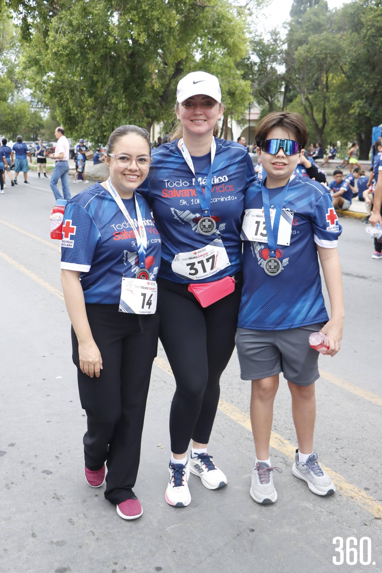 $!Sandra Martínez, Amanda Terry y Mateo Valdés.