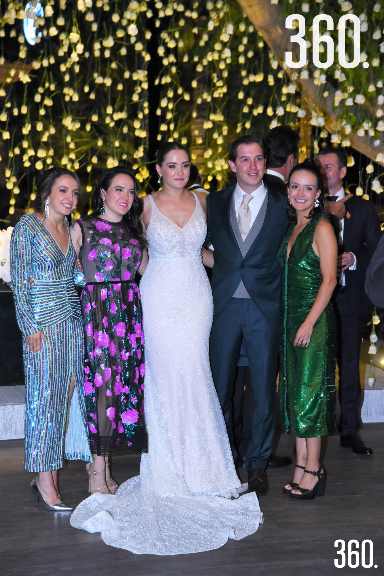 $!Mimi Arizpe, Mariana Arizpe, Ana Gaby López Cárdenas, David Rodríguez Arizpe y Elena Arizpe.