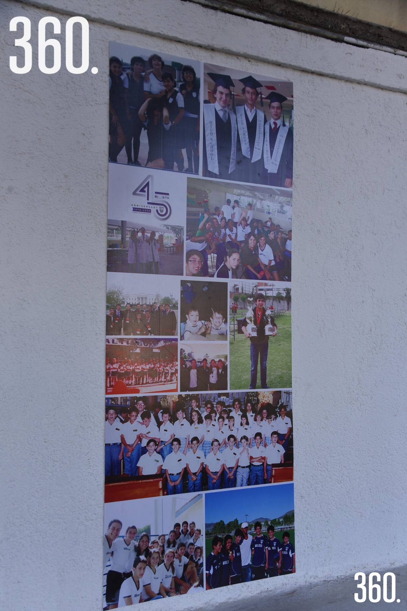 $!Collage de fotos de ex alumnos.