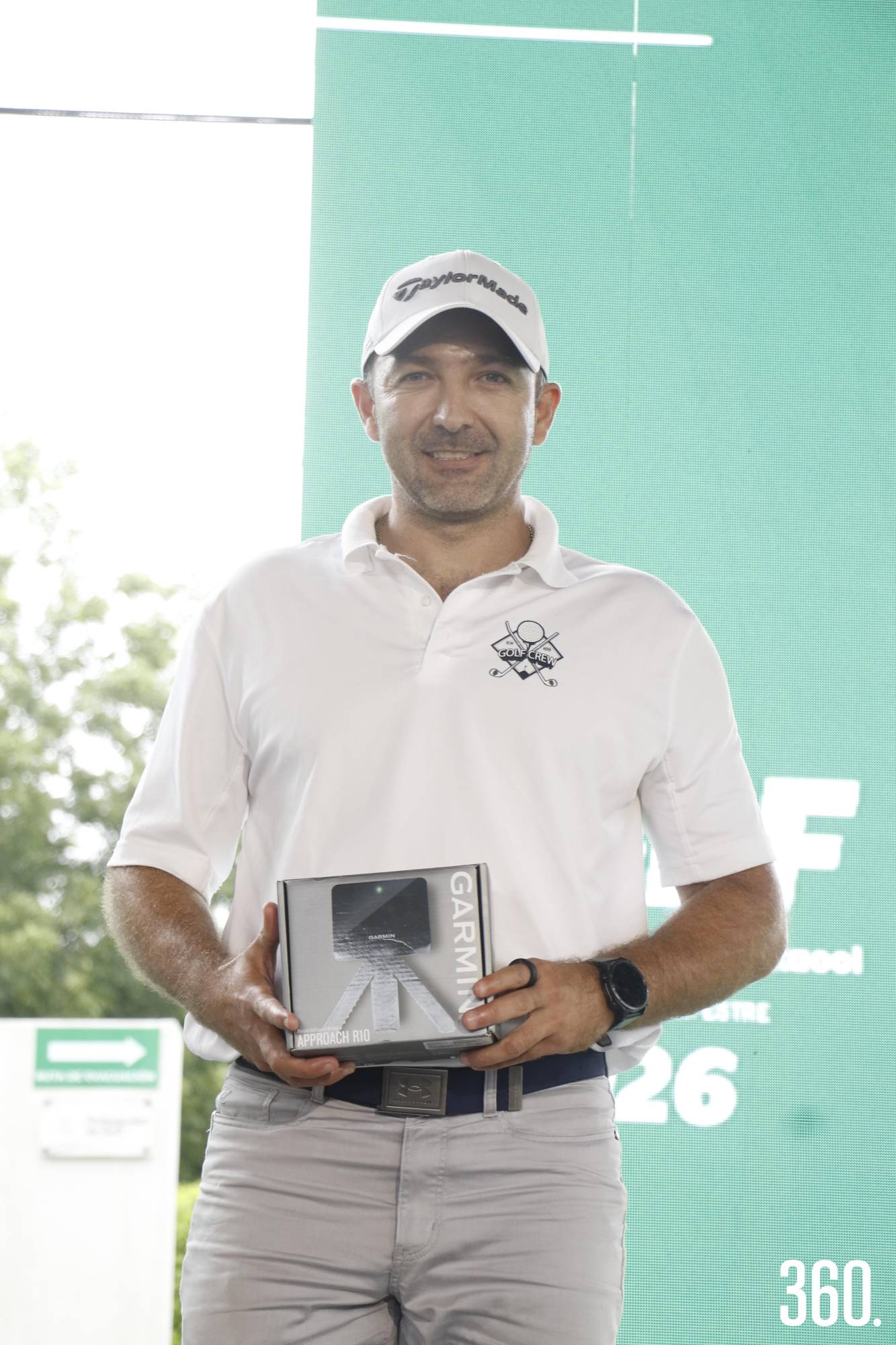 $!Carlos Arzamendi, 2ndo lugar O’YES hoyo 11.