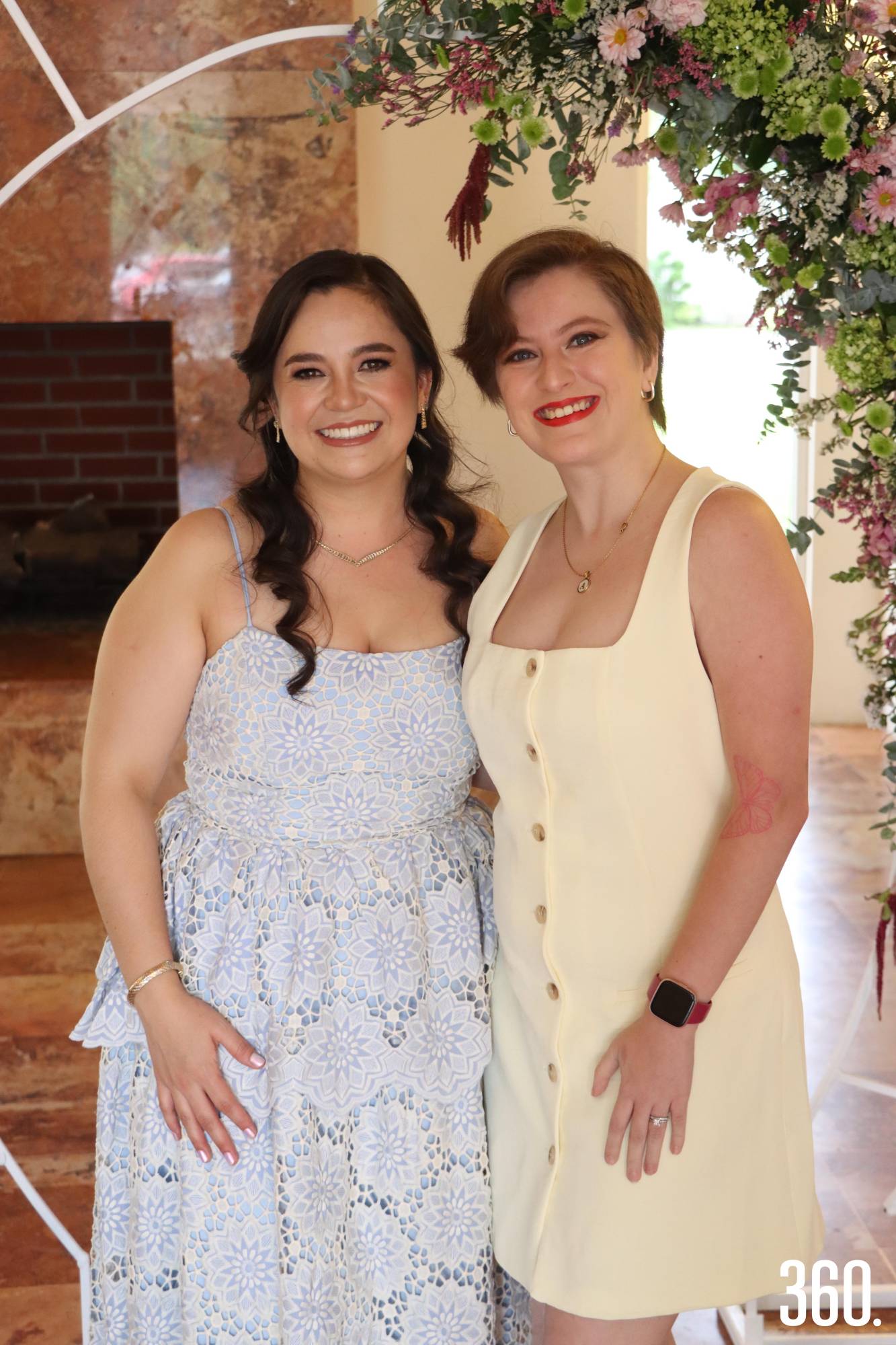 $!Fernanda con Andrea Galindo.