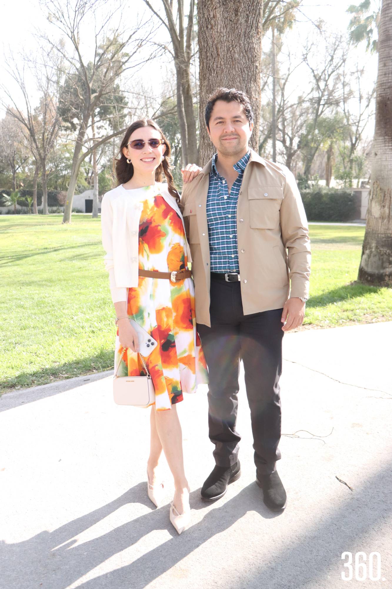 $!Leonora Vega y Leonardo Macías.