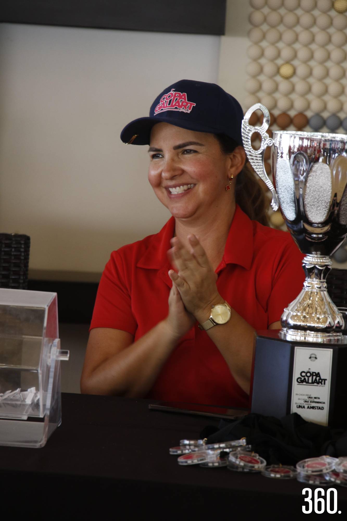 $!Gladys Villanueva, representando a la familia Villanueva Gallart.
