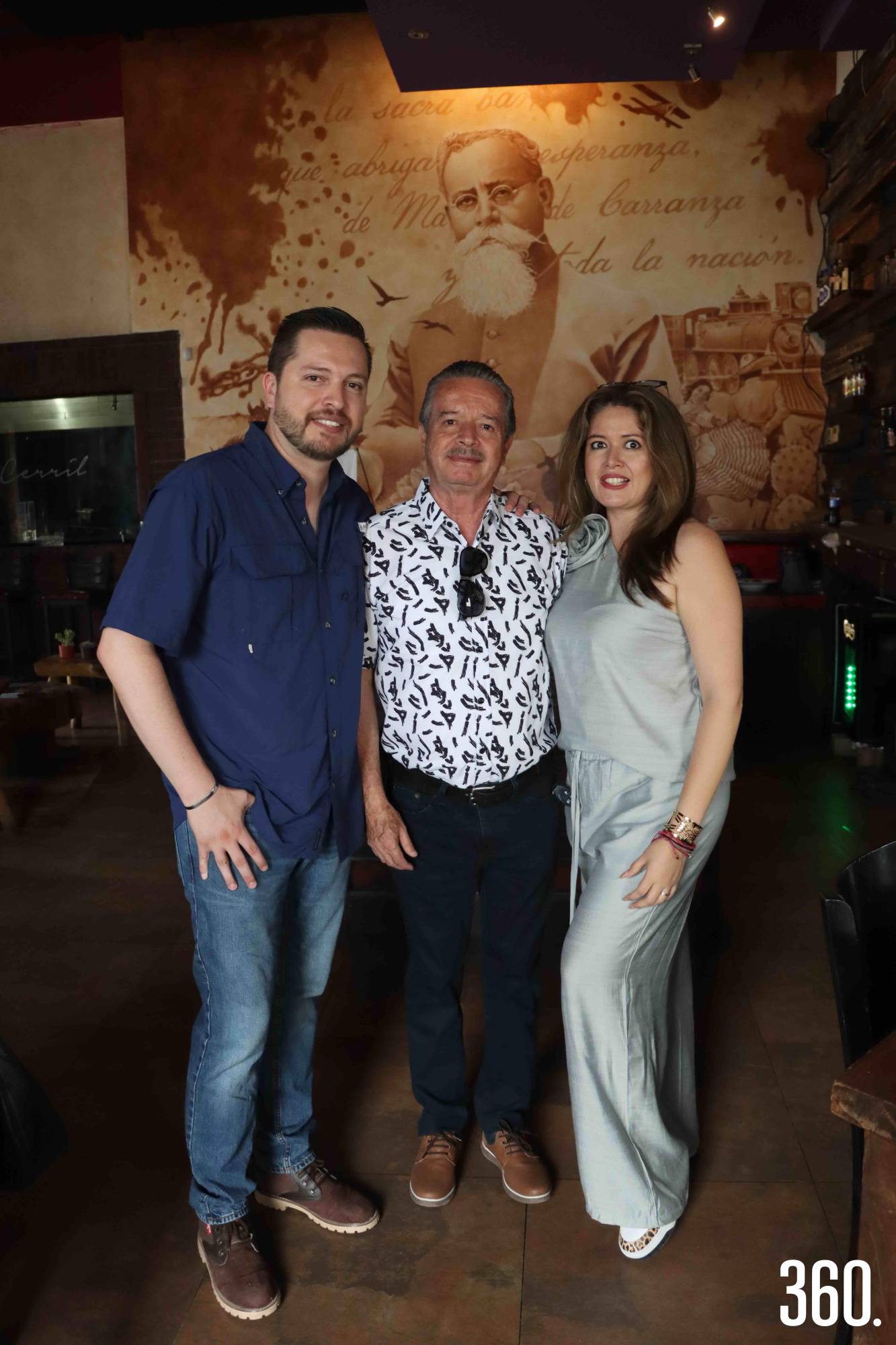 $!Marco Aguirre, Marco y Carmen Aguirre.