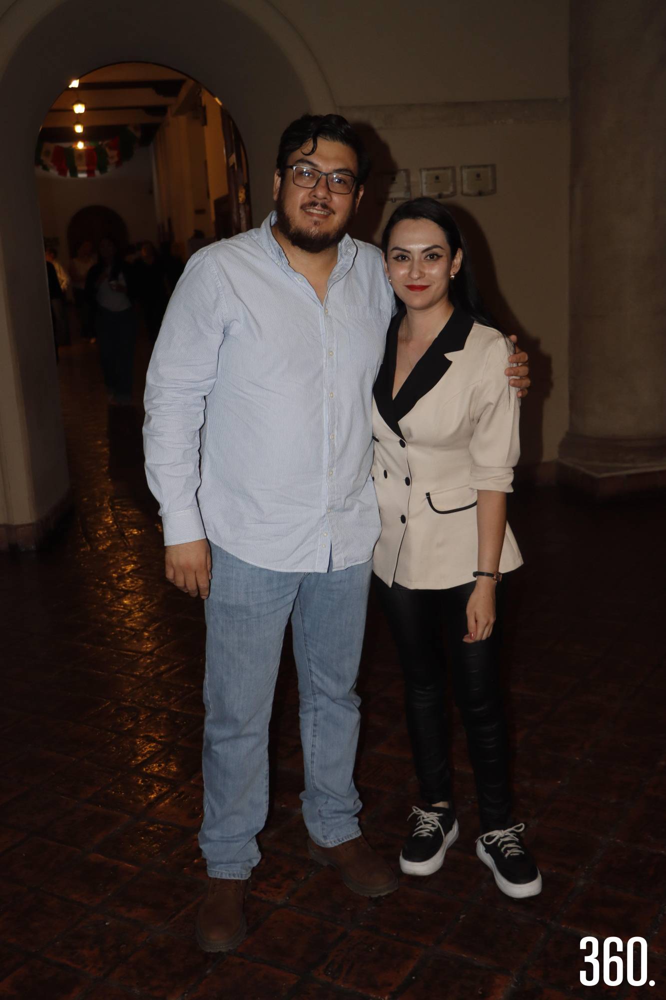 $!Ernesto Barrientos y Cintli Cruz.