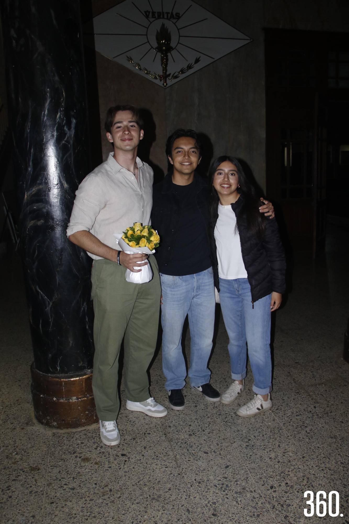 $!Marco Antonio González, Juan Pablo e Isa Huitrón.