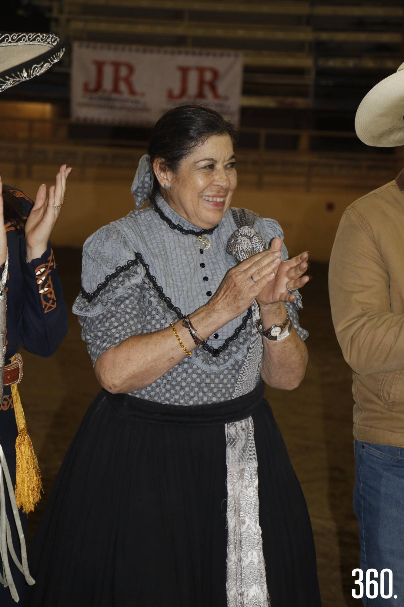 $!Irma Chavarría, coordinadora estatal de escaramuzas.