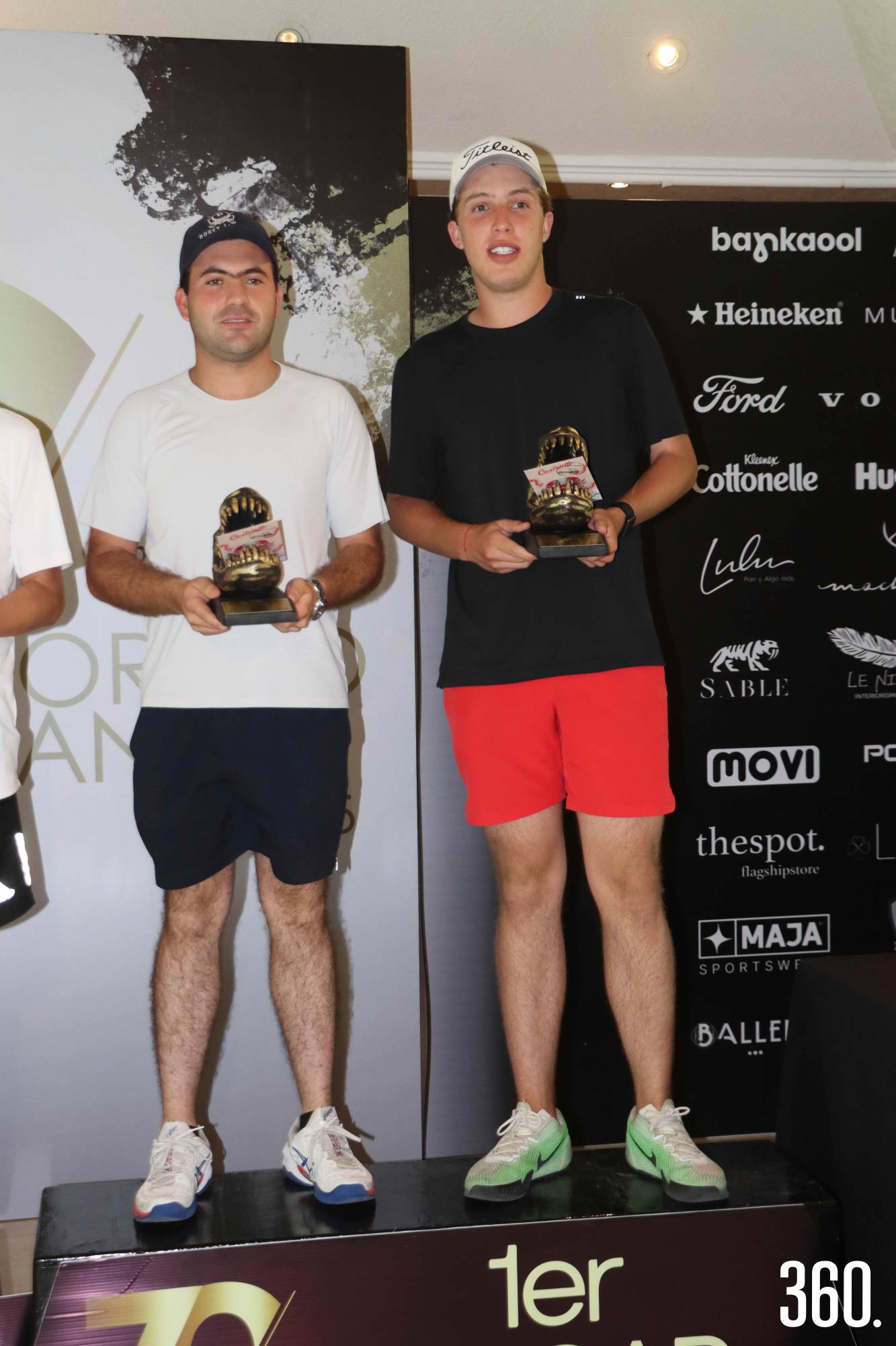 $!Daniel Mendel y Juan Villarreal, 1er lugar Dobles Varonil B.