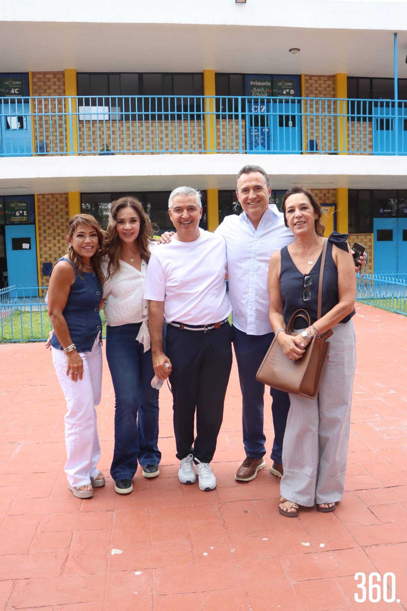 $!Paty Castro, Maricarmen Farías, Ricardo Valdés, Paco Siller y Claudia Marruffo.