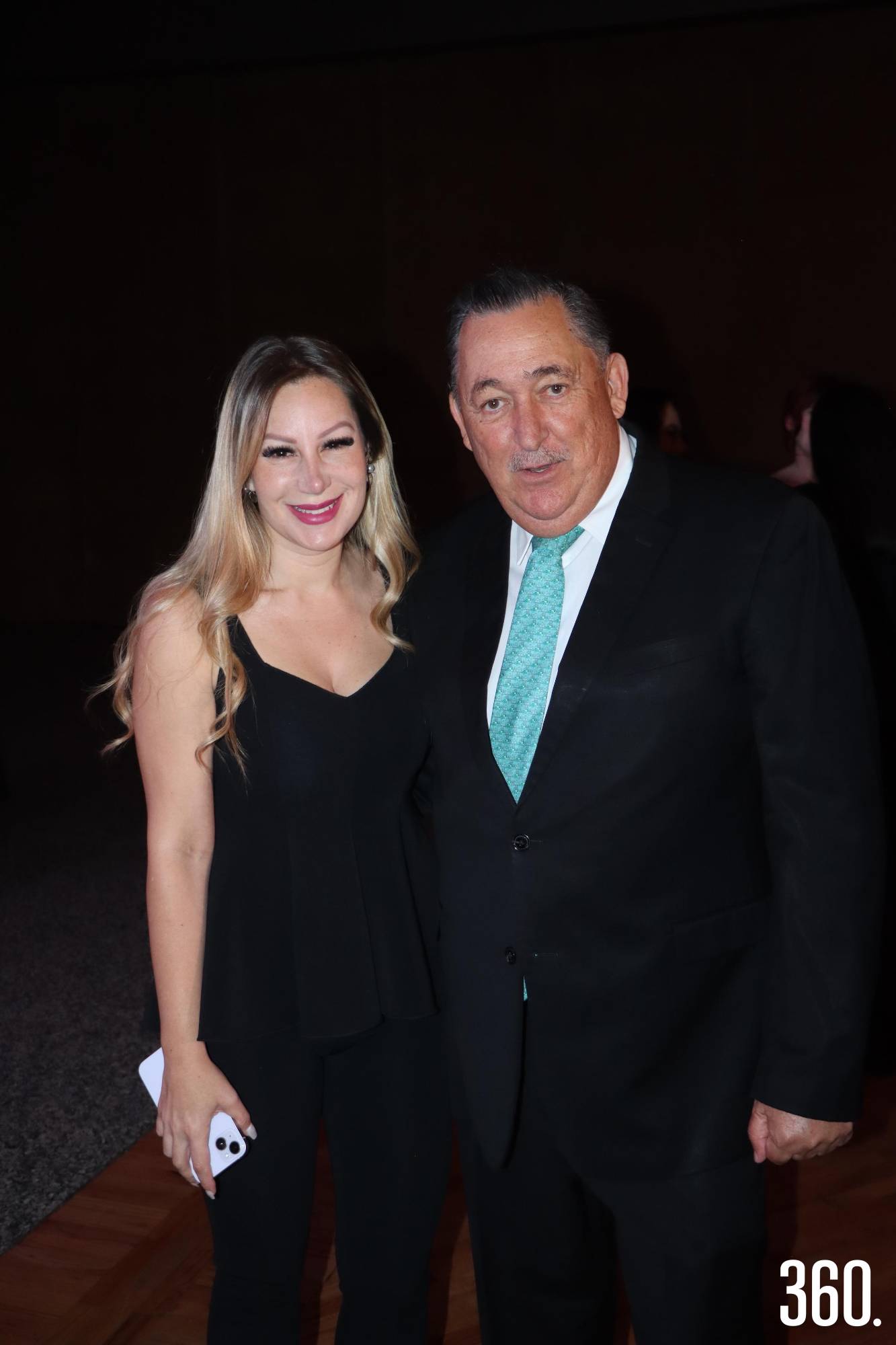 $!Amal Esper e Isidro López.