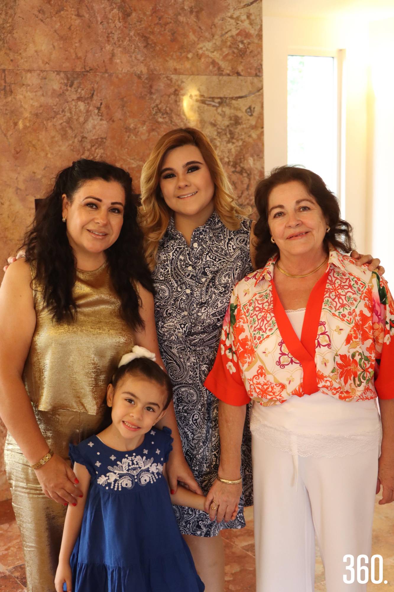 $!Linda de Hurtado, Mariana Hurtado, Linda Damián y Linda Ruizesparza.