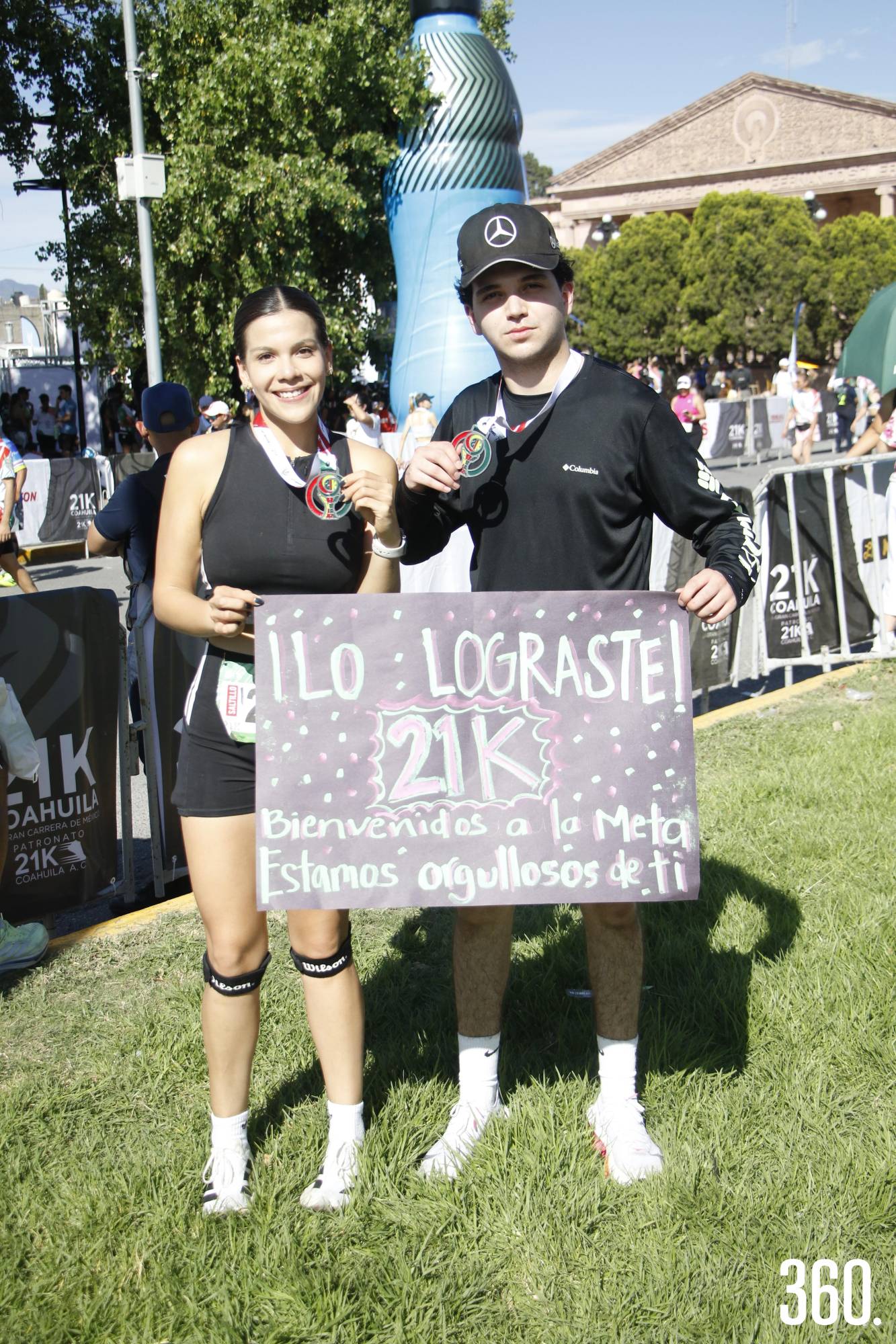 $!Camila Reyna y Samuel Rendón.