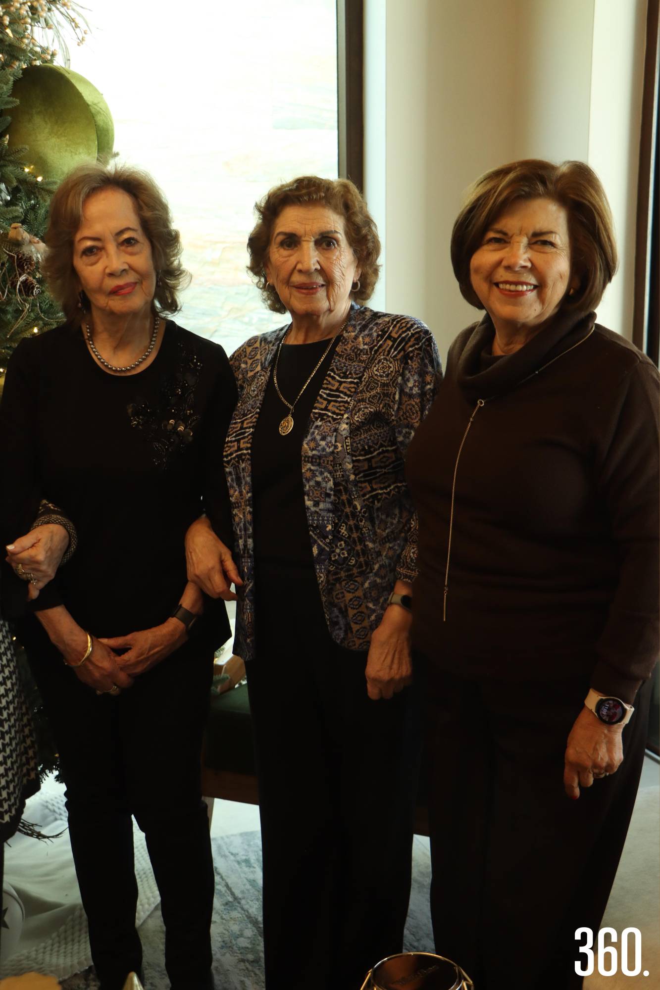 $!Aurora de Martínez, Rosa Elva Jiménez y Socorro de las Fuentes.