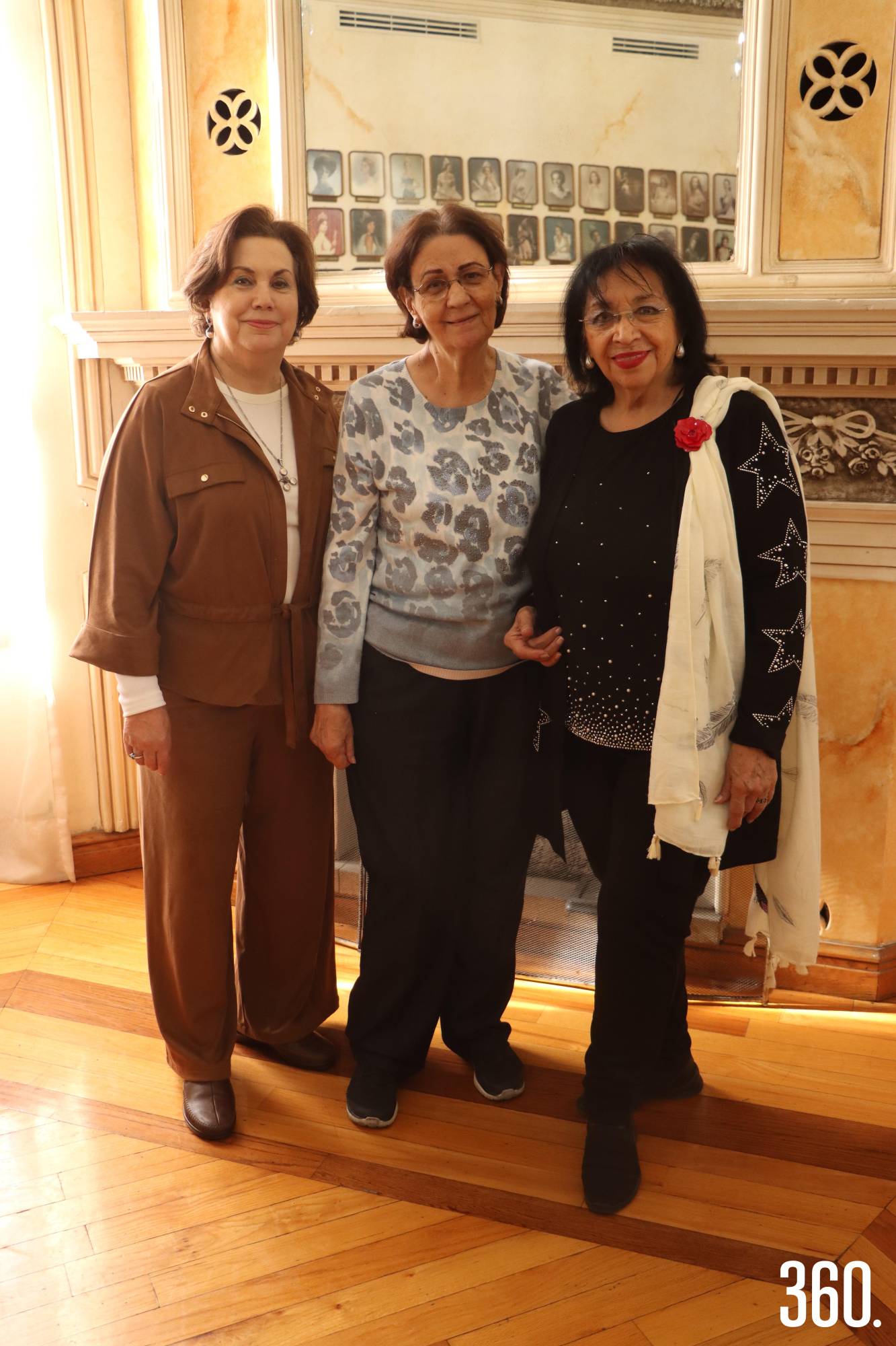 $!Amalia de Nigris de Recio, Arcelia Garza de Del Bosque y Cristina Álvarez de Sánchez, anfitrionas.