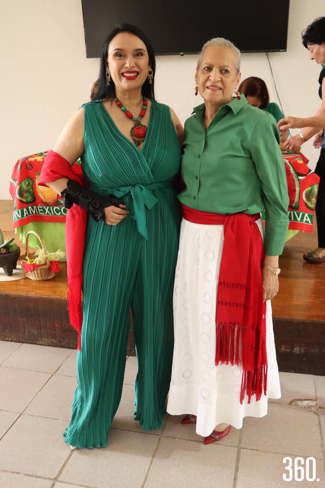$!Delma Flores y Elena Ramírez.