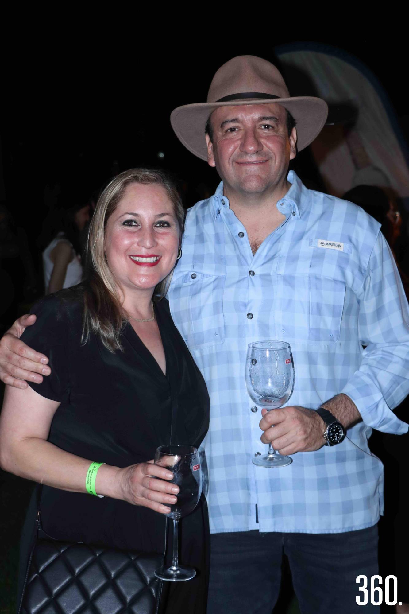 $!Vero Ortega y Jorge Padilla.