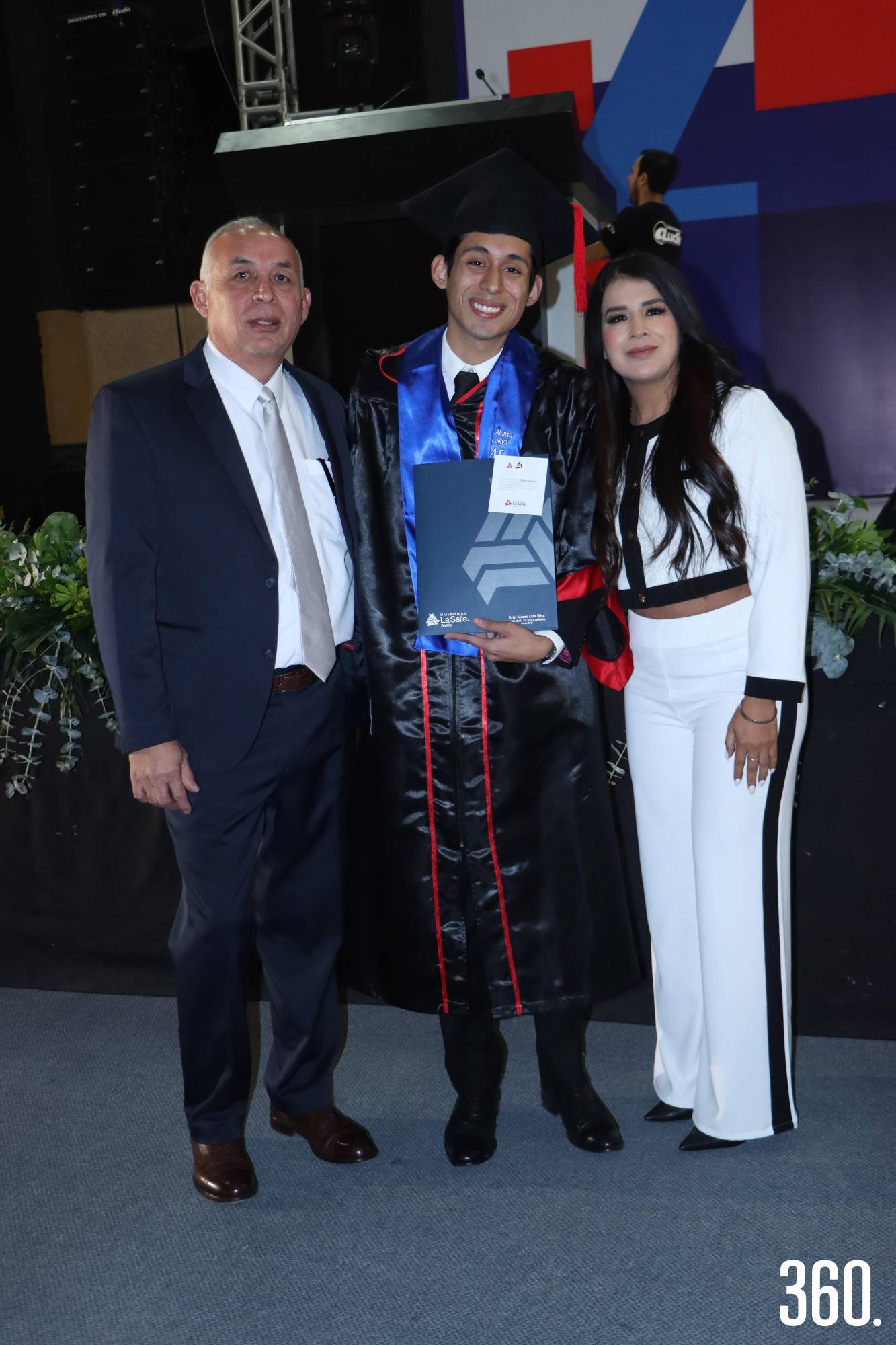 $!Alberto Lara, Uriel Lara y Graciela Chávez.