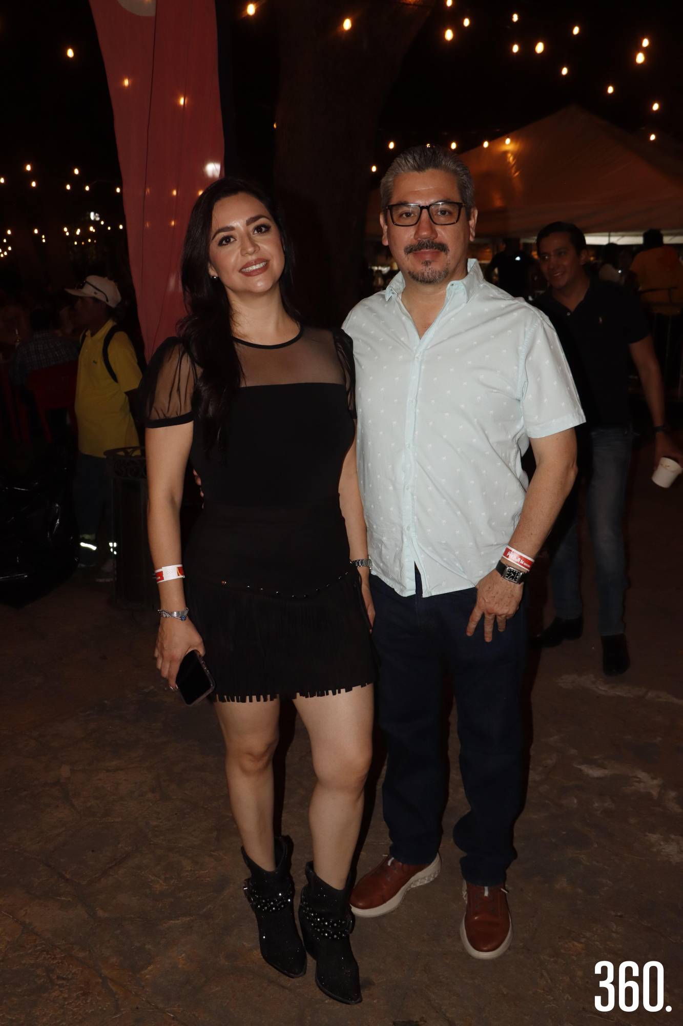 $!Blanca Arriaga y Luis de León.