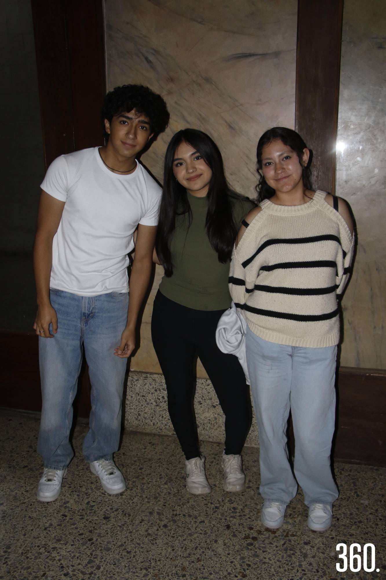 $!Sebastián Quijano, Frida Valdés y Amaia Guerrero.