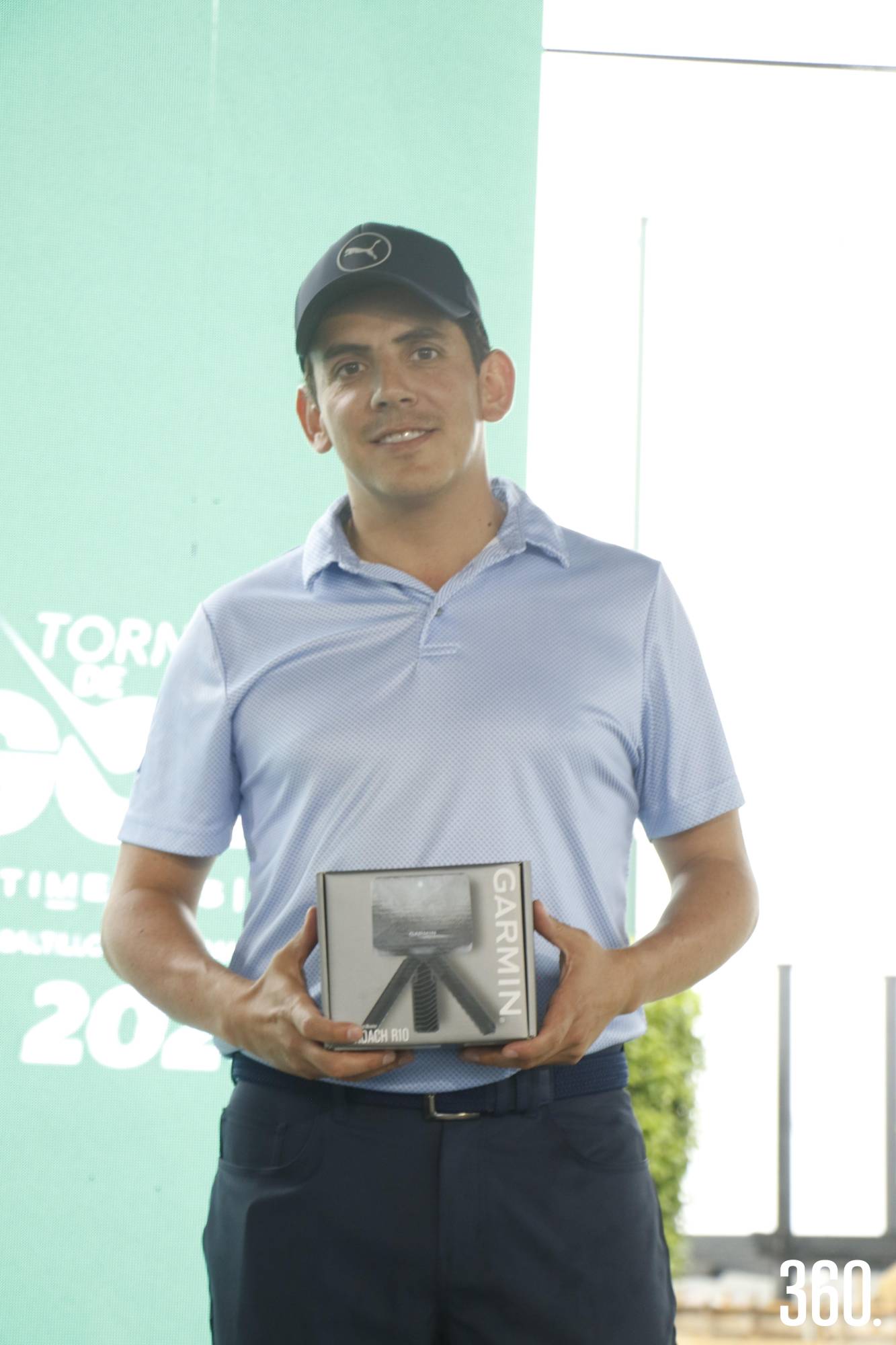 $!Alfonso Almaraz, 1er lugar O’YES hoyo 4.