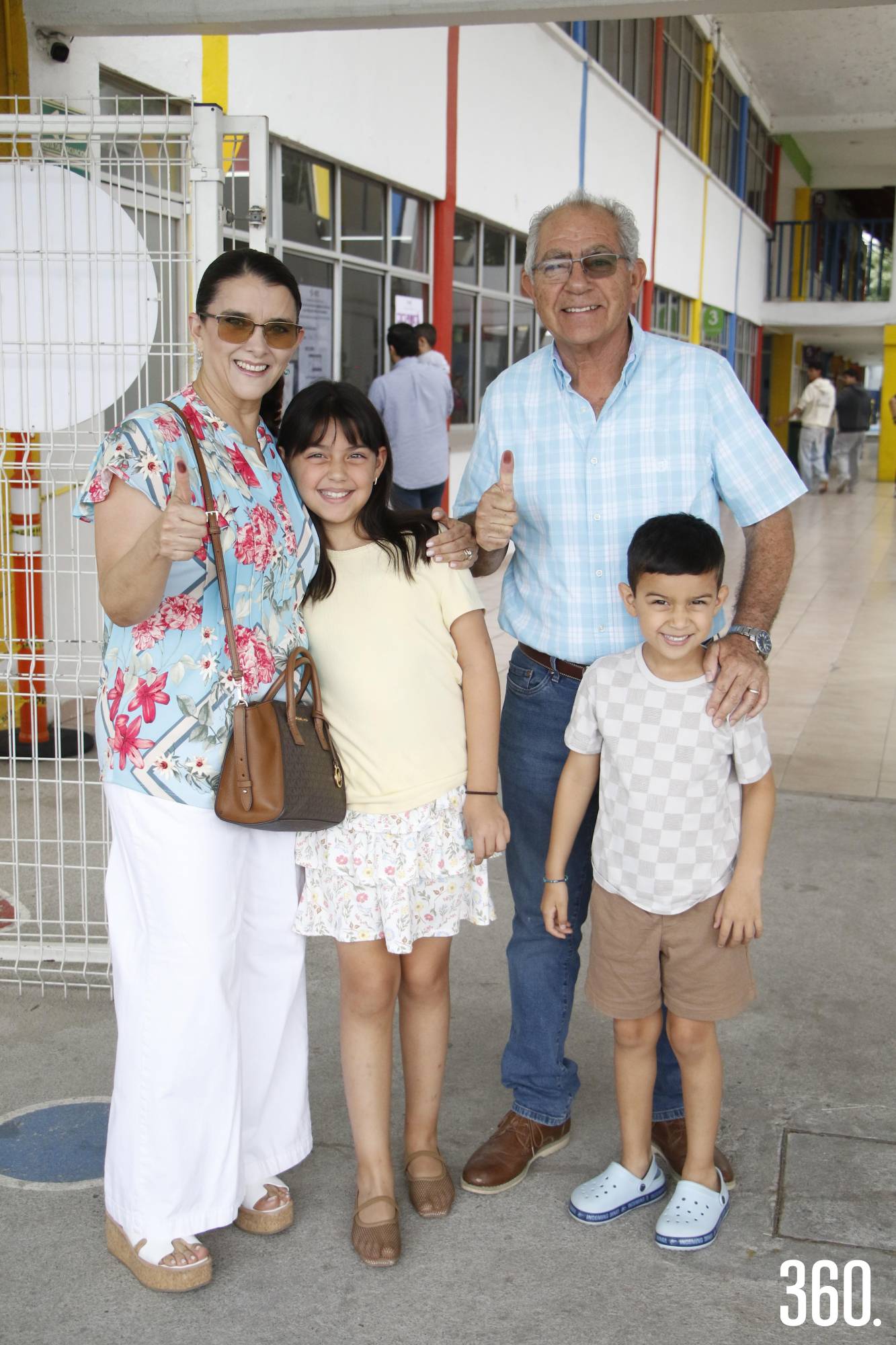 $!Claudia Córdova, Ximena Narro, David Narro y Fernando Yates.