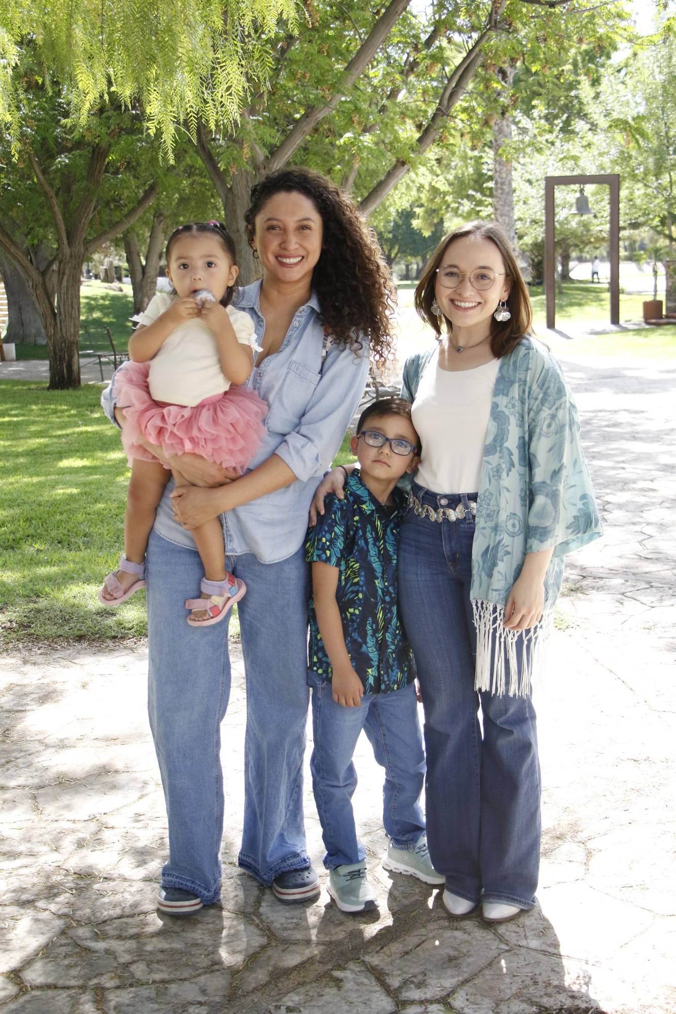 $!Cynthia Muñoz, Emma Rodríguez, Luis Buendía y Ana Escobedo.