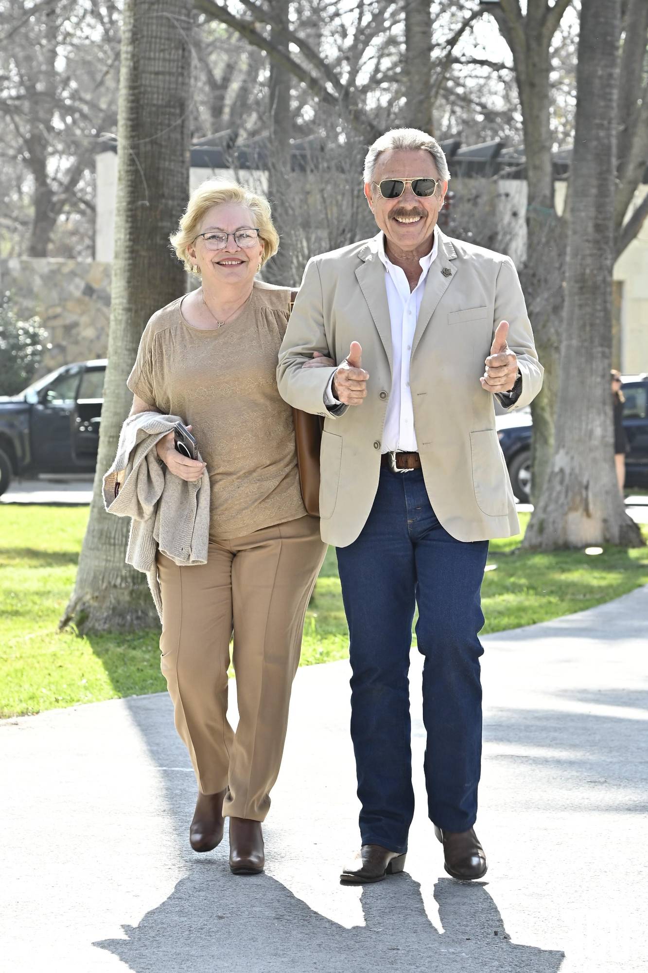 $!Mimi Amarante de De la Fuente y Héctor De la Fuente.