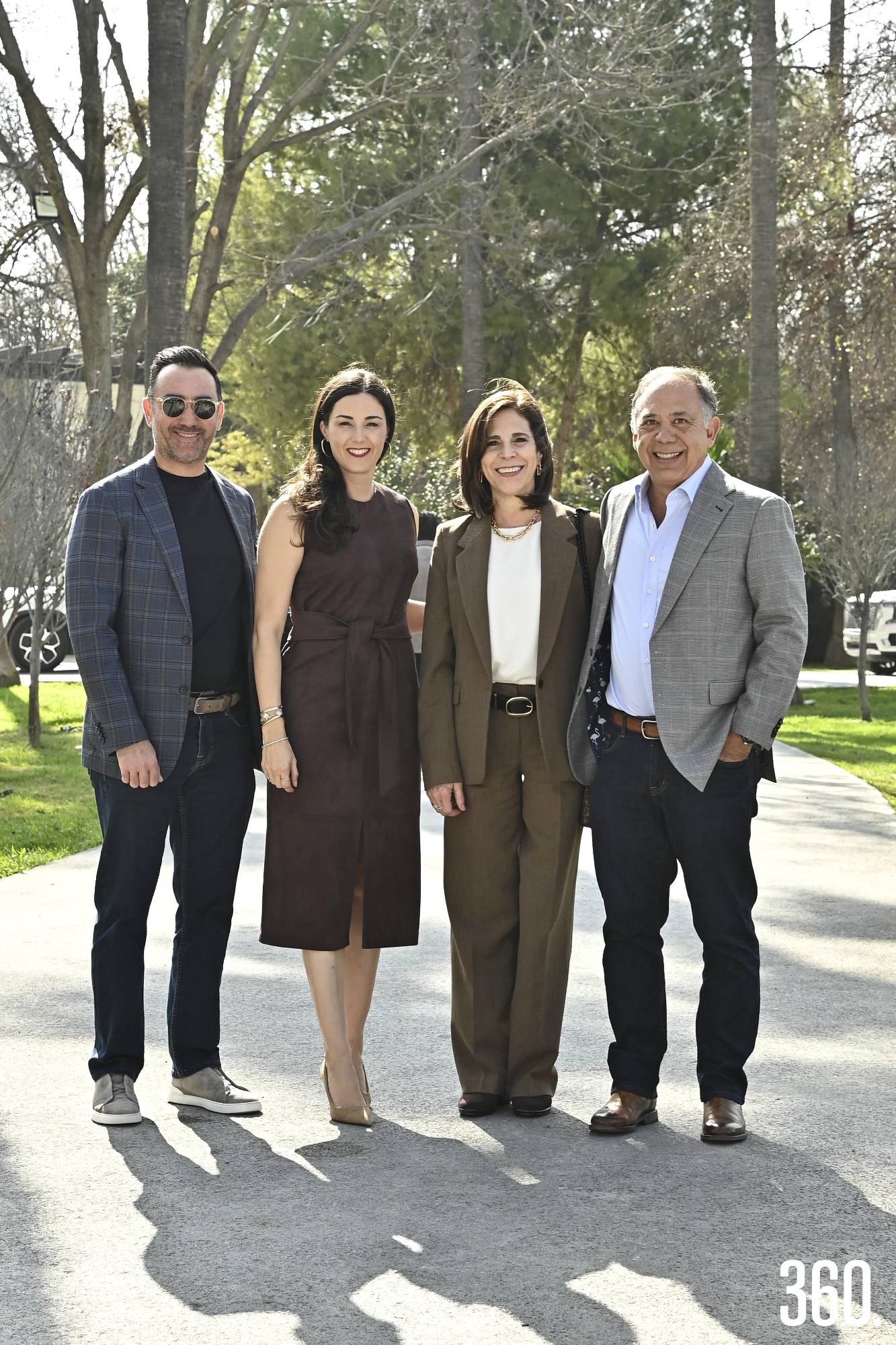 $!Juan Fernando Aguirre, Yoyis Pérez de Aguirre, Leticia Ochoa y Jorge del Bosque.