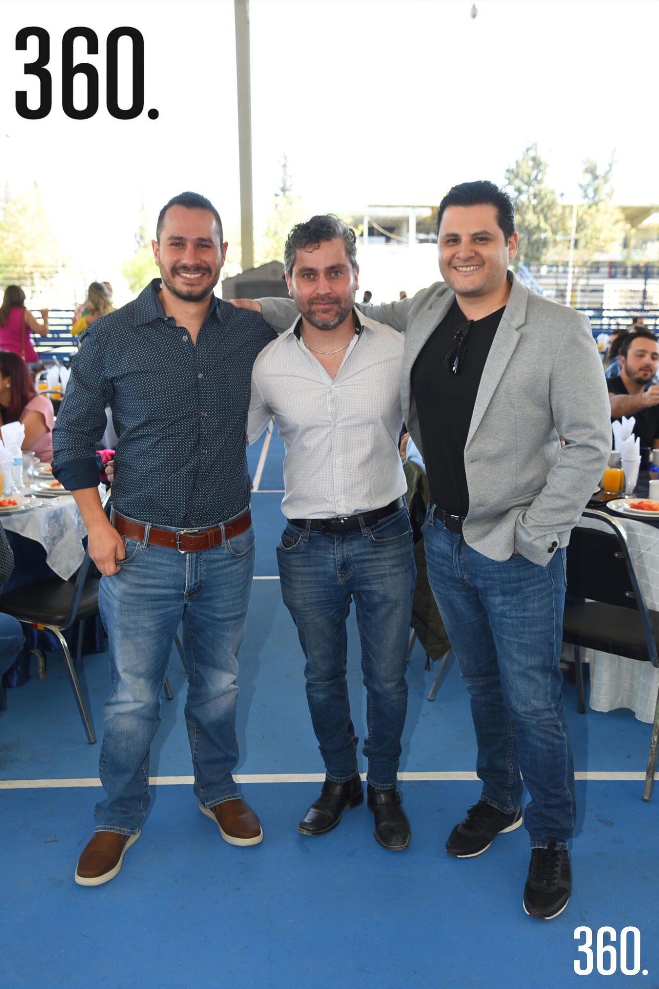 $!José Gerardo Aguirre, Armando Padilla y Martín Molina.