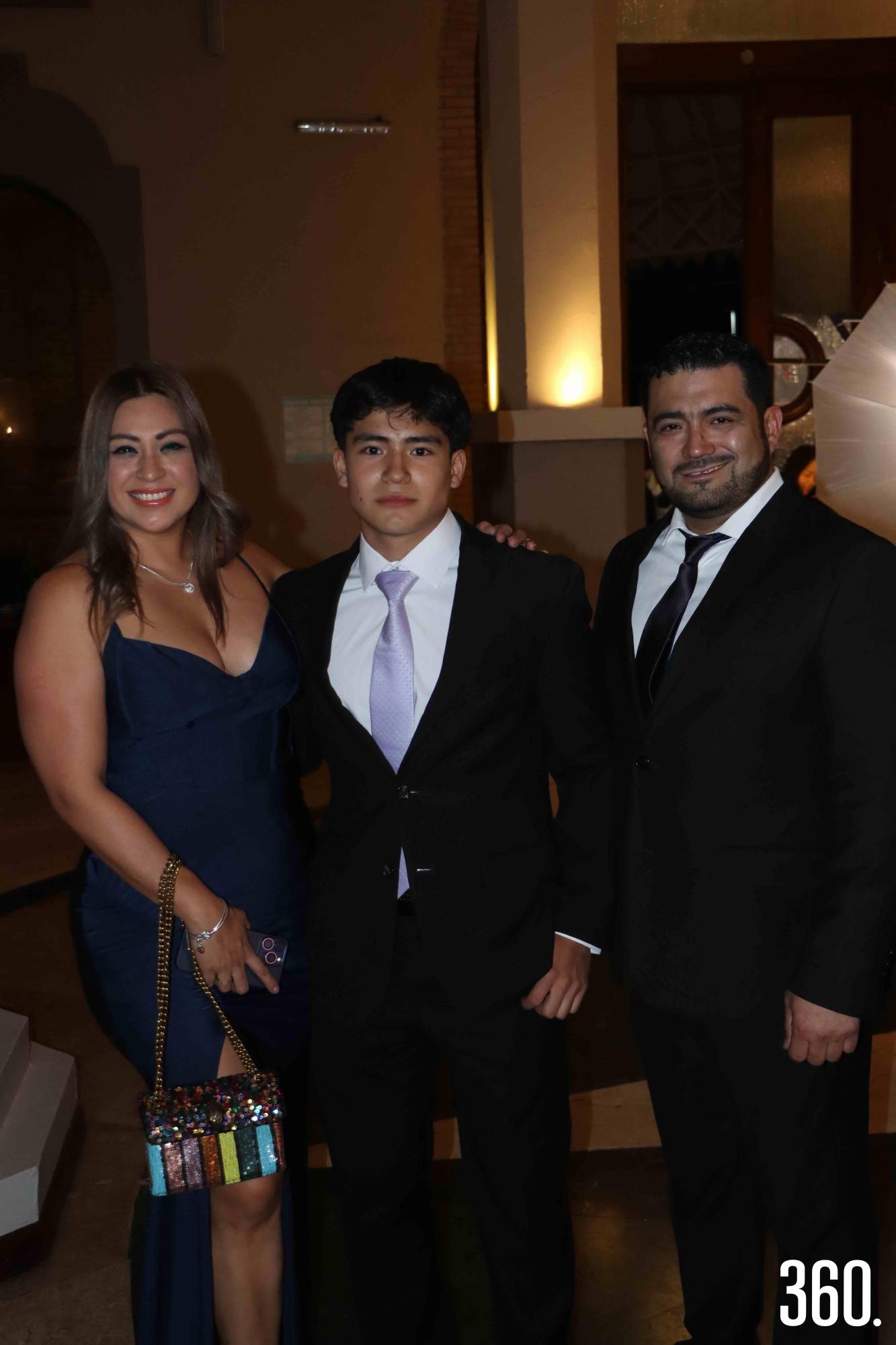 $!Esly de Aguirre, Chava y Salvador Aguirre.