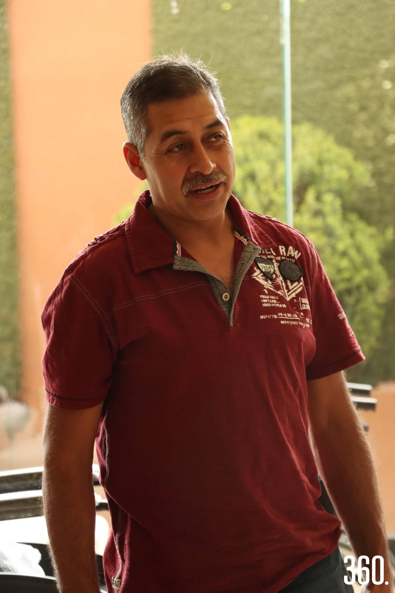 $!Ramón López, agradeciendo al Club Rotario por su ayuda.