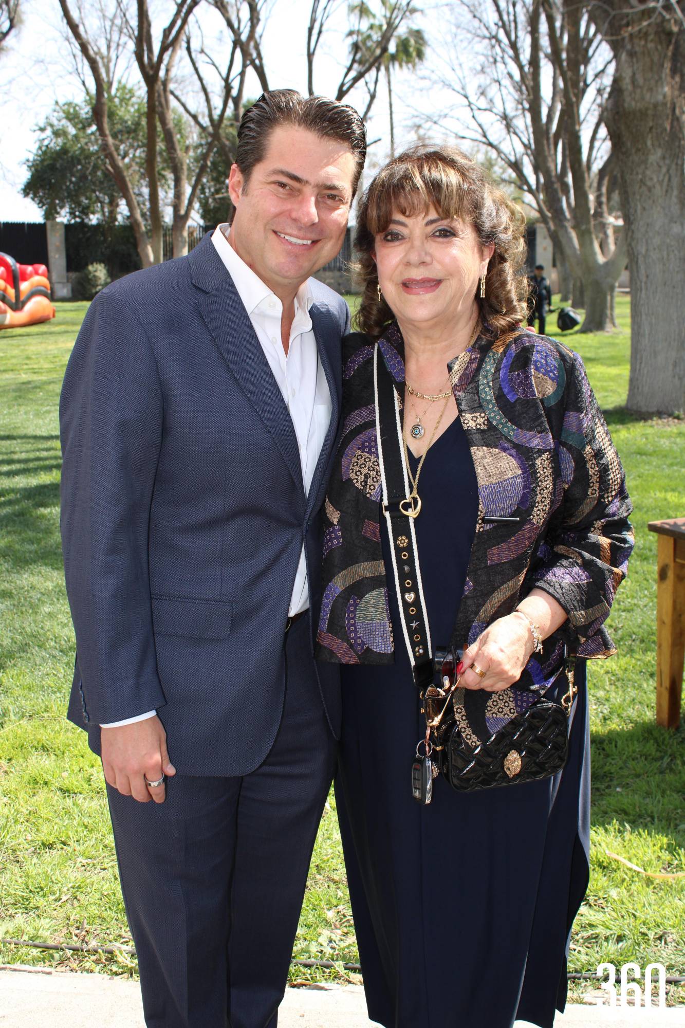 $!Enrique con su mamá, Chacha Morales.