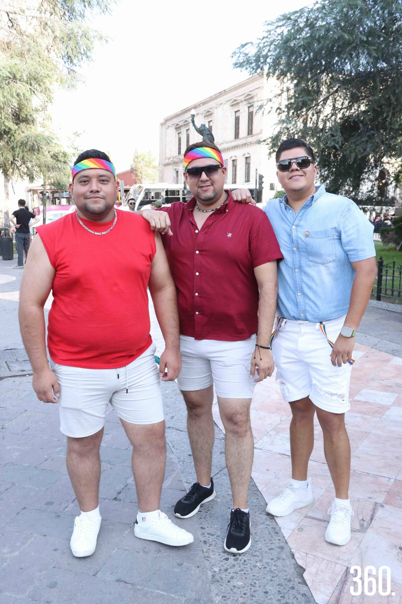 $!Gerardo González, Javier Santana y Omar Rivera.