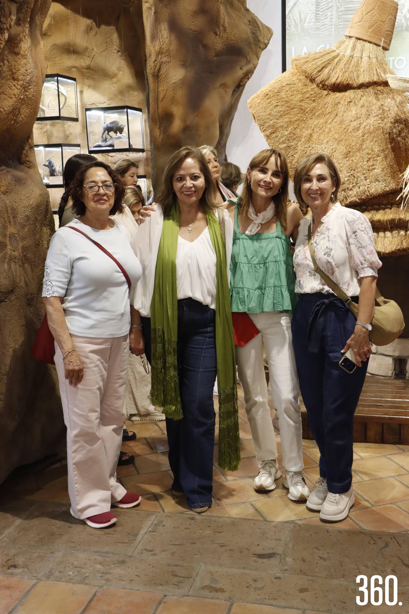 $!Patricia Mariscal, Ileana Melo de de las Fuentes, María Hortensia Lomelí y Eloína Lozano.