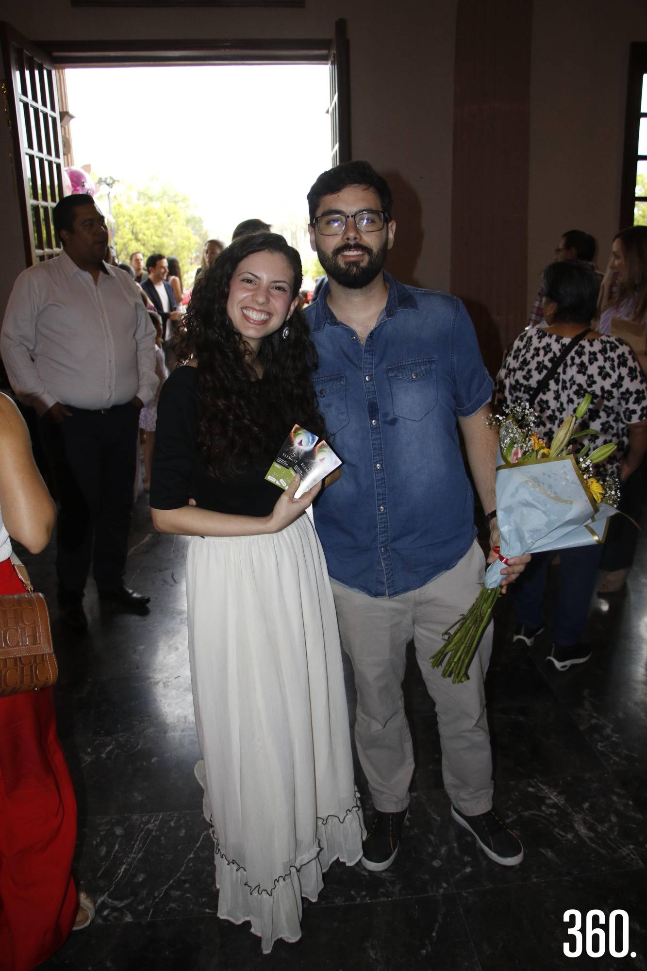 $!Isabel Oliveira y David Armando Ruiz.