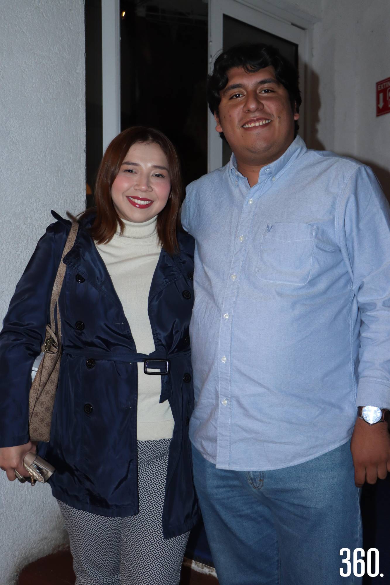 $!Evelyn Contreras y David Cárdenas.