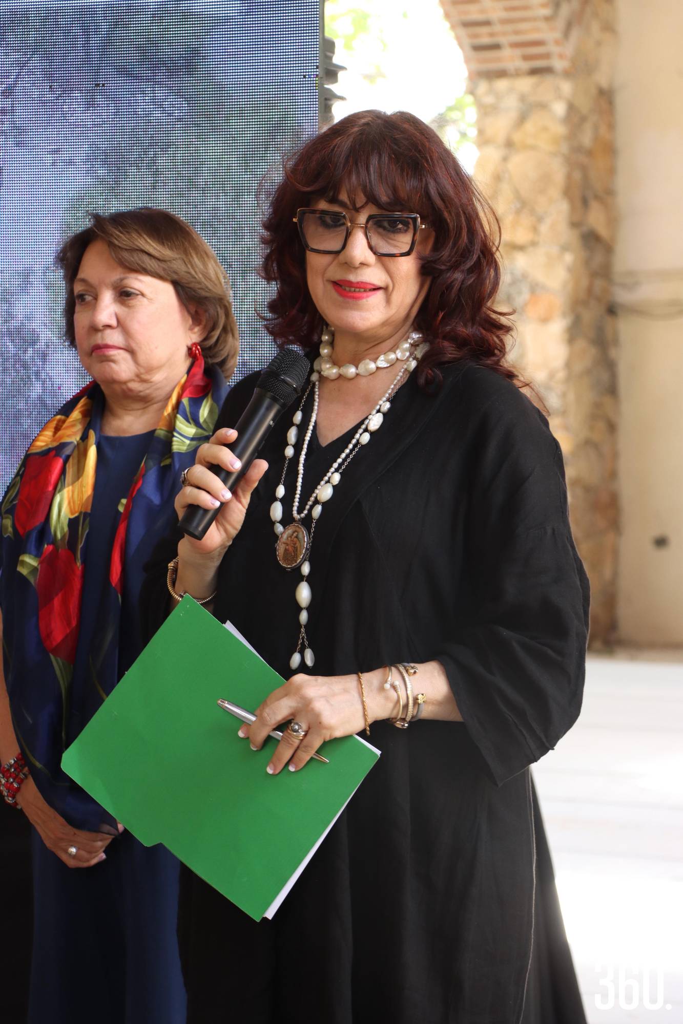 $!Guadalupe Vda. De Murra, agradeciendo a todas las presentes.