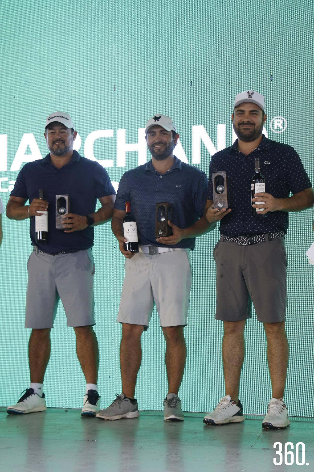 $!Edgardo Hernández, Javier de las Fuentes y Luis Coronado, 2ndo lugar general.