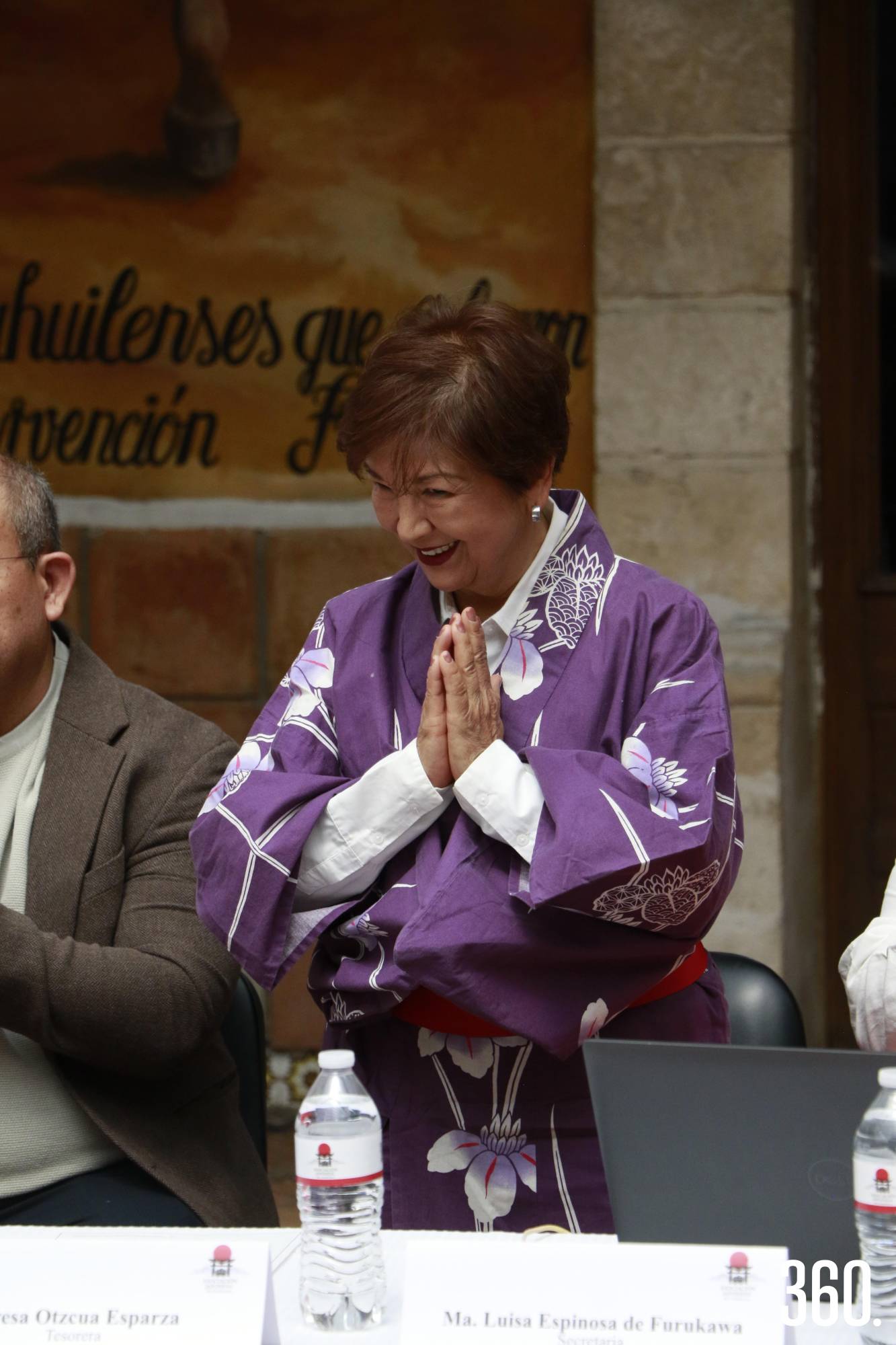 $!Teresa Otzcua, tesorera.