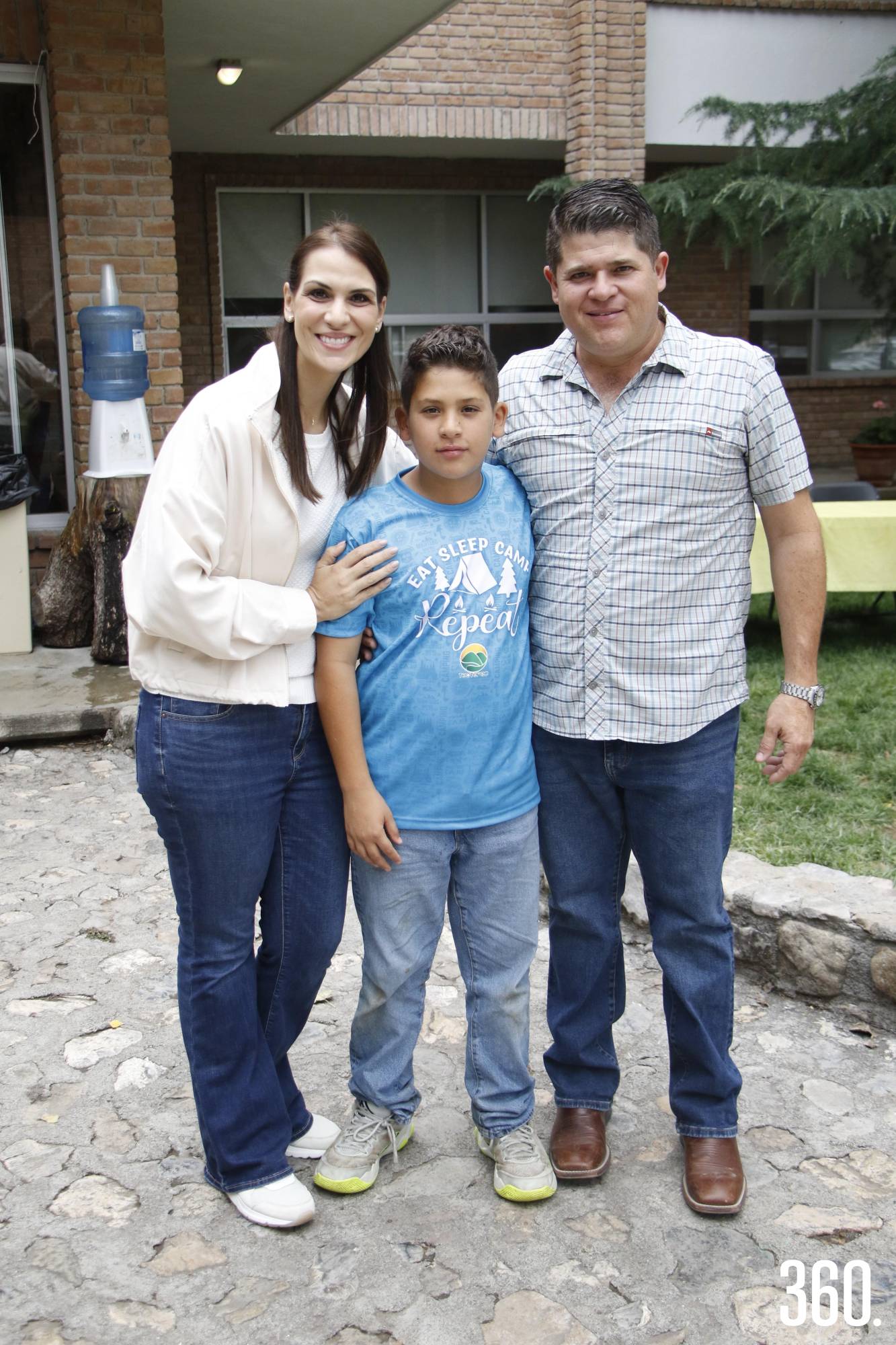 $!Paola Dainitín, Rodrigo y Marcos García.