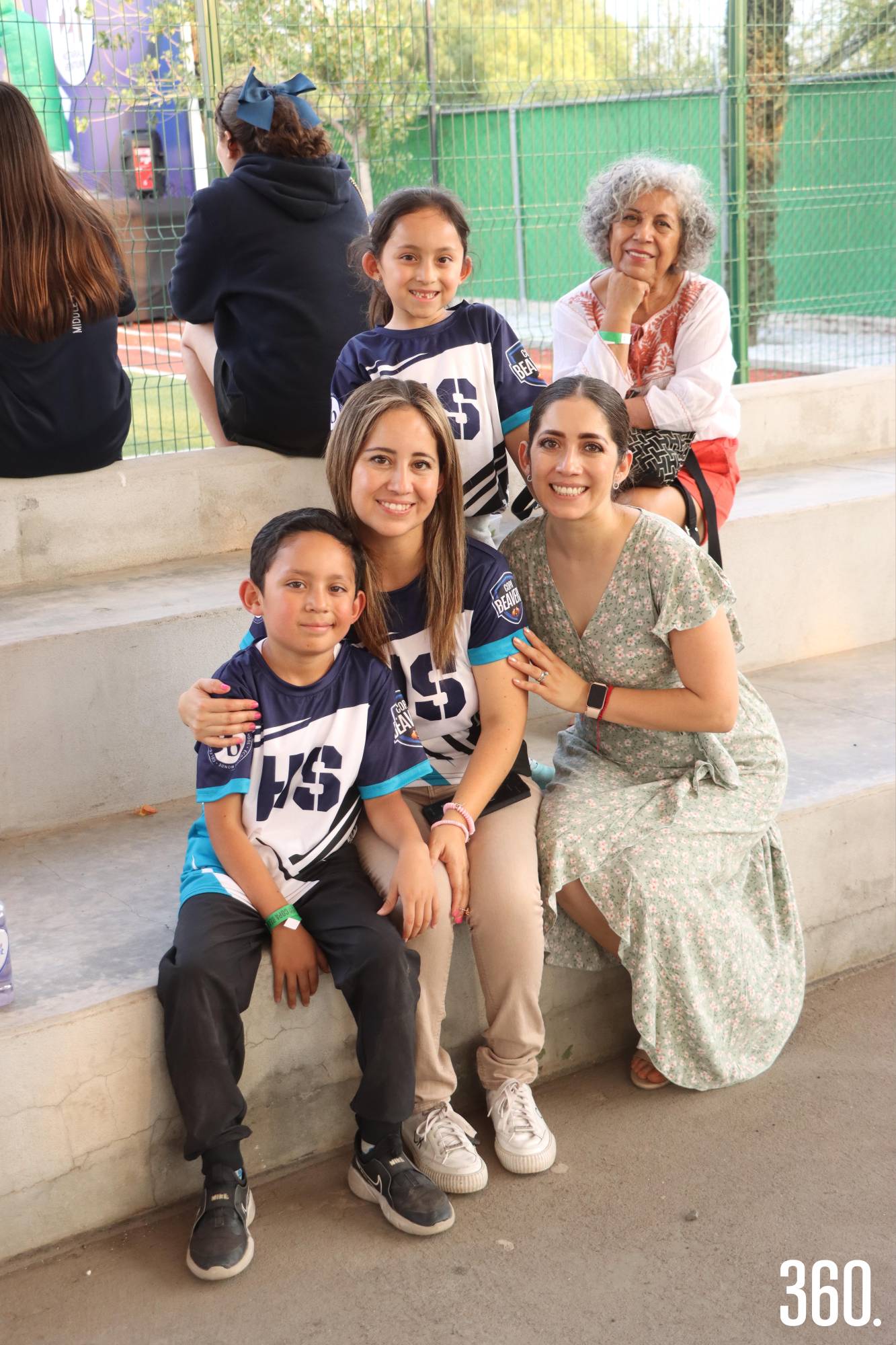 $!Giselle Estévez, Isaac y Ariana Rodríguez, Penélope Estevez y Lety Duque.